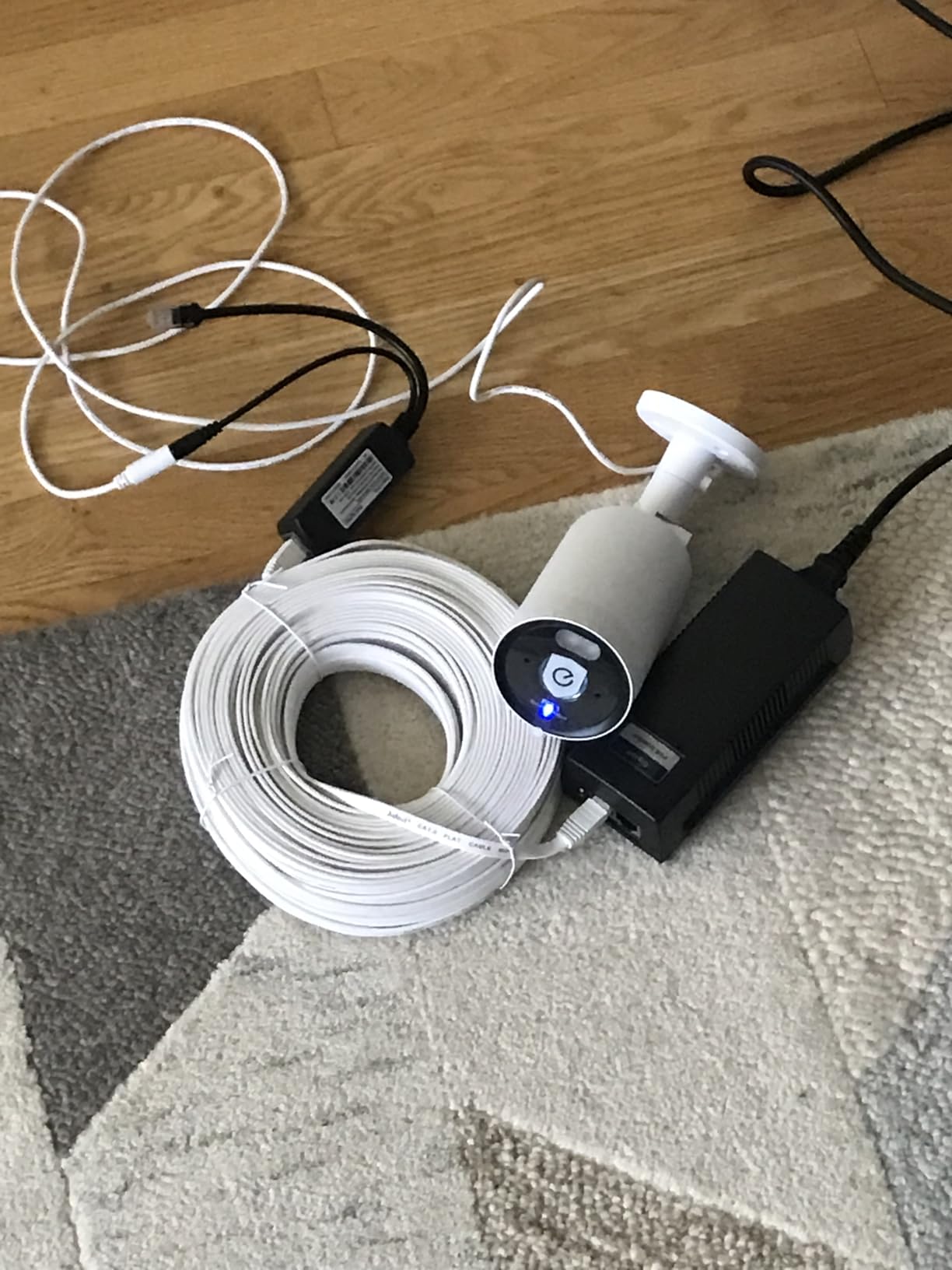 BV-Tech 30W Gigabit PoE+ Injector-Level VI Efficiency- (328 Feet Range) – 54V IEEE 802.3at/af and NDAA Compliant Plug and Play Power Adapter for IP Cameras, CCTV & IP Phones customer photo 2