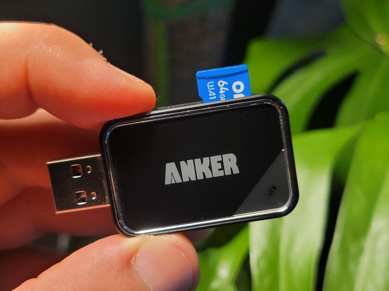Anker USB 3.0 Micro SD Card Reader, 5Gbps 2-in-1 SD Card Reader to USB Adapter for SDXC, SDHC, MMC, RS-MMC, Micro SDXC, Micro SD, Micro SDHC, UHS-I Cards - USB A CardReader customer photo 2