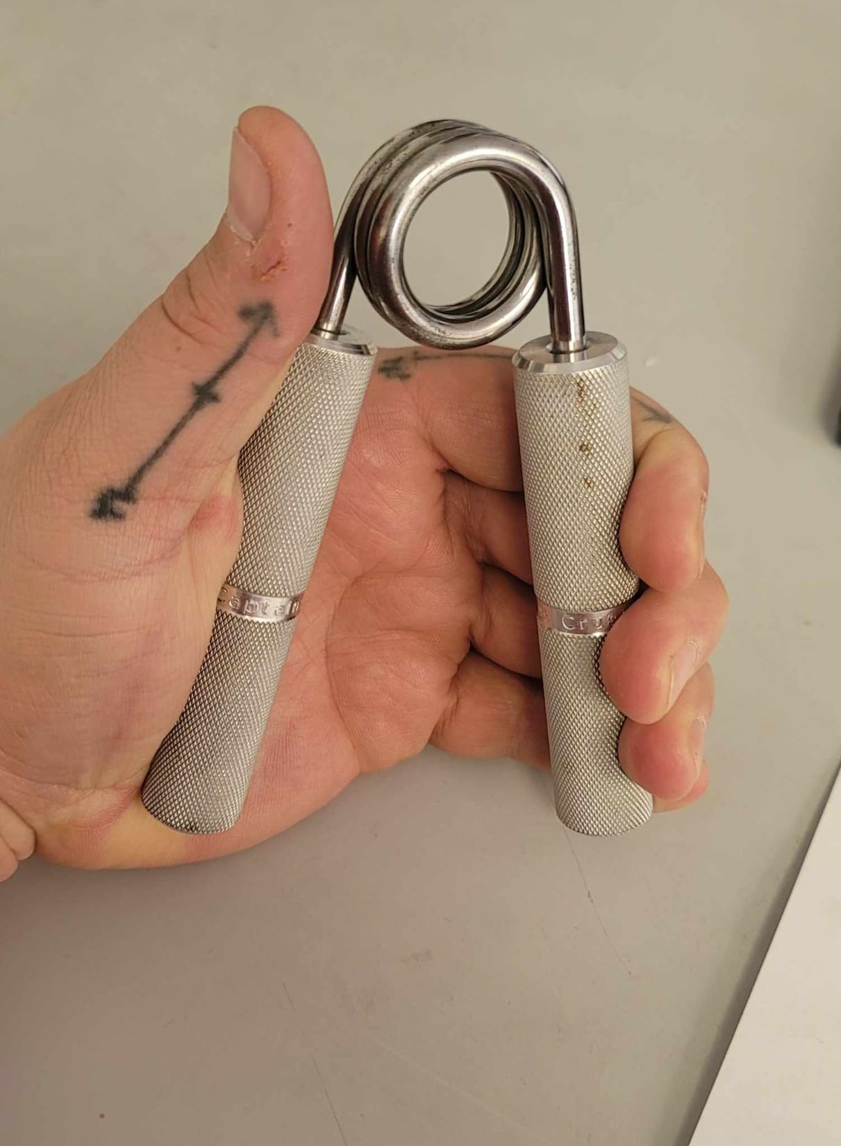 IronMind Captains of Crush Gripper | The Gold Standard of Grippers, Made in the USA customer photo 1