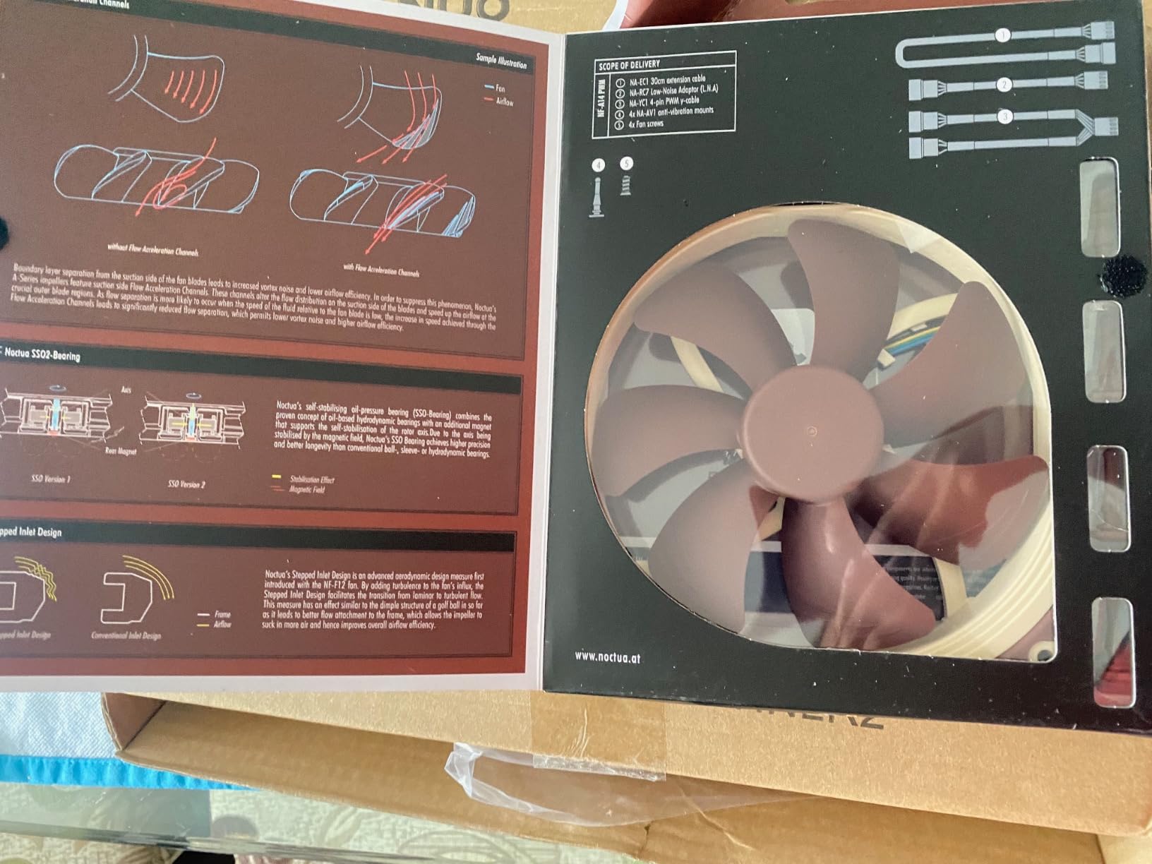 Noctua NF-A14 PWM, Premium Quiet Fan, 4-Pin (140mm, Brown) customer photo 2