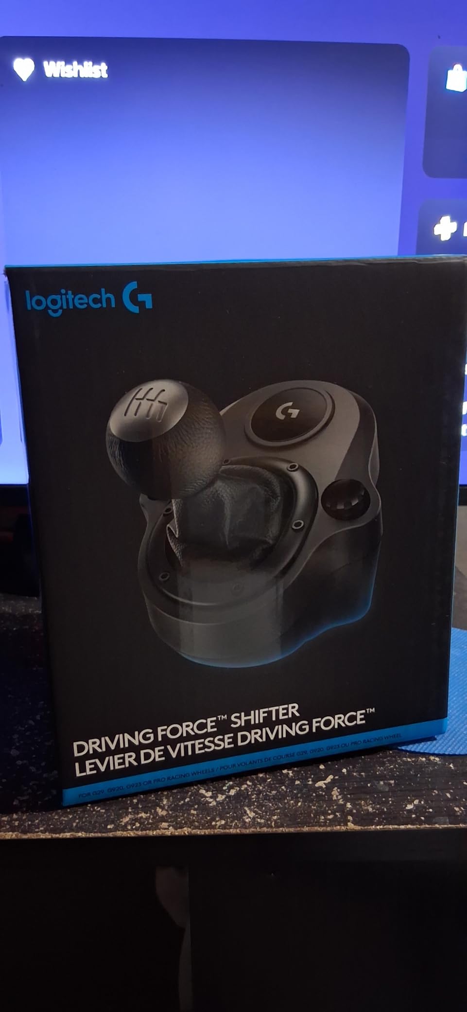 Logitech G Driving Force Shifter Compatible with G29 G920 & G923 - PC, PlayStation 5, PlayStation 4, Xbox Series X|S, Xbox One customer photo 1