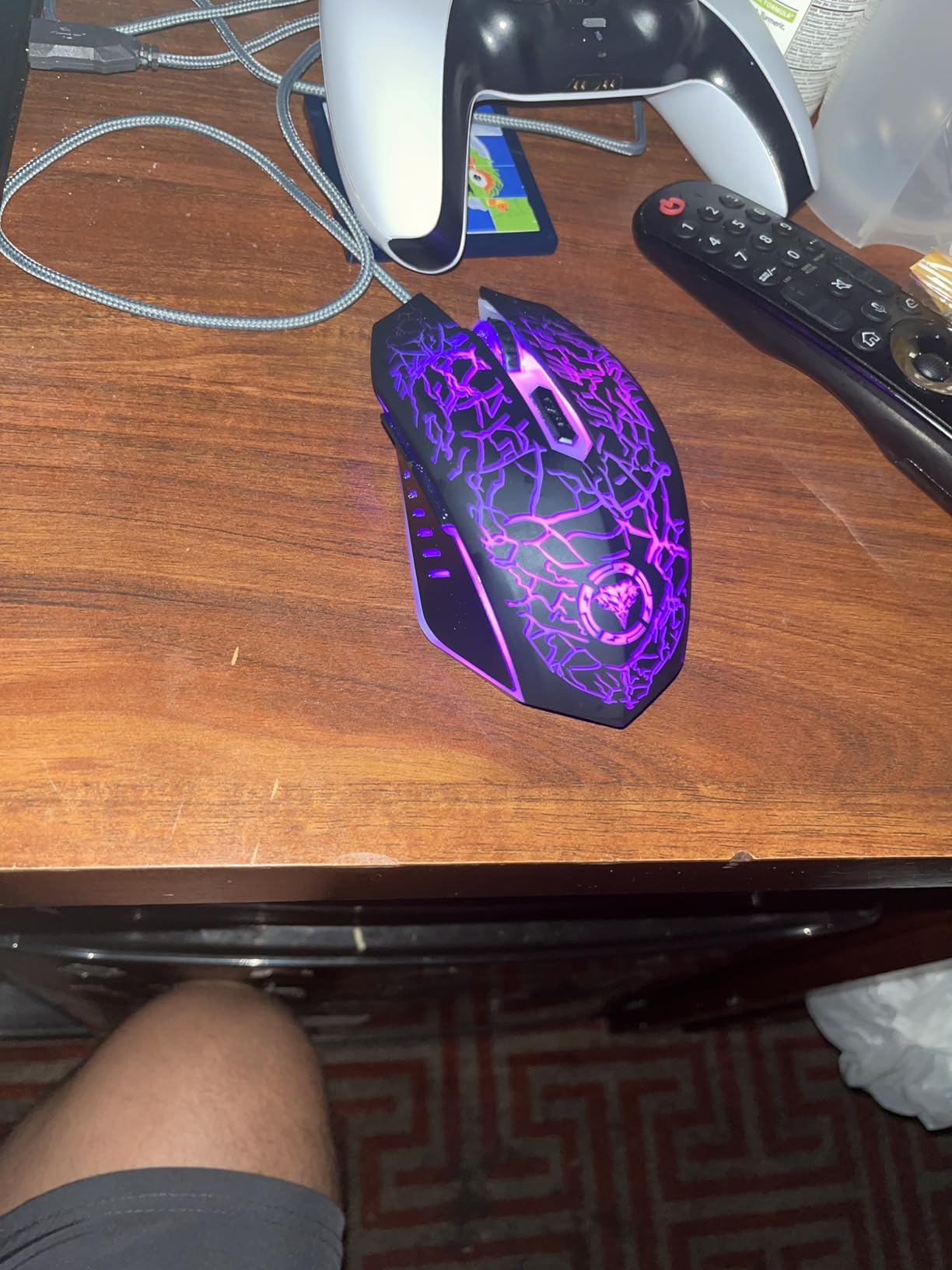 BENGOO Gaming Mouse Wired with RGB Backlit, Ergonomic PC Computer Mice | 4 Adjustable DPI up to 3600, 6 Programmable Buttons customer photo 1