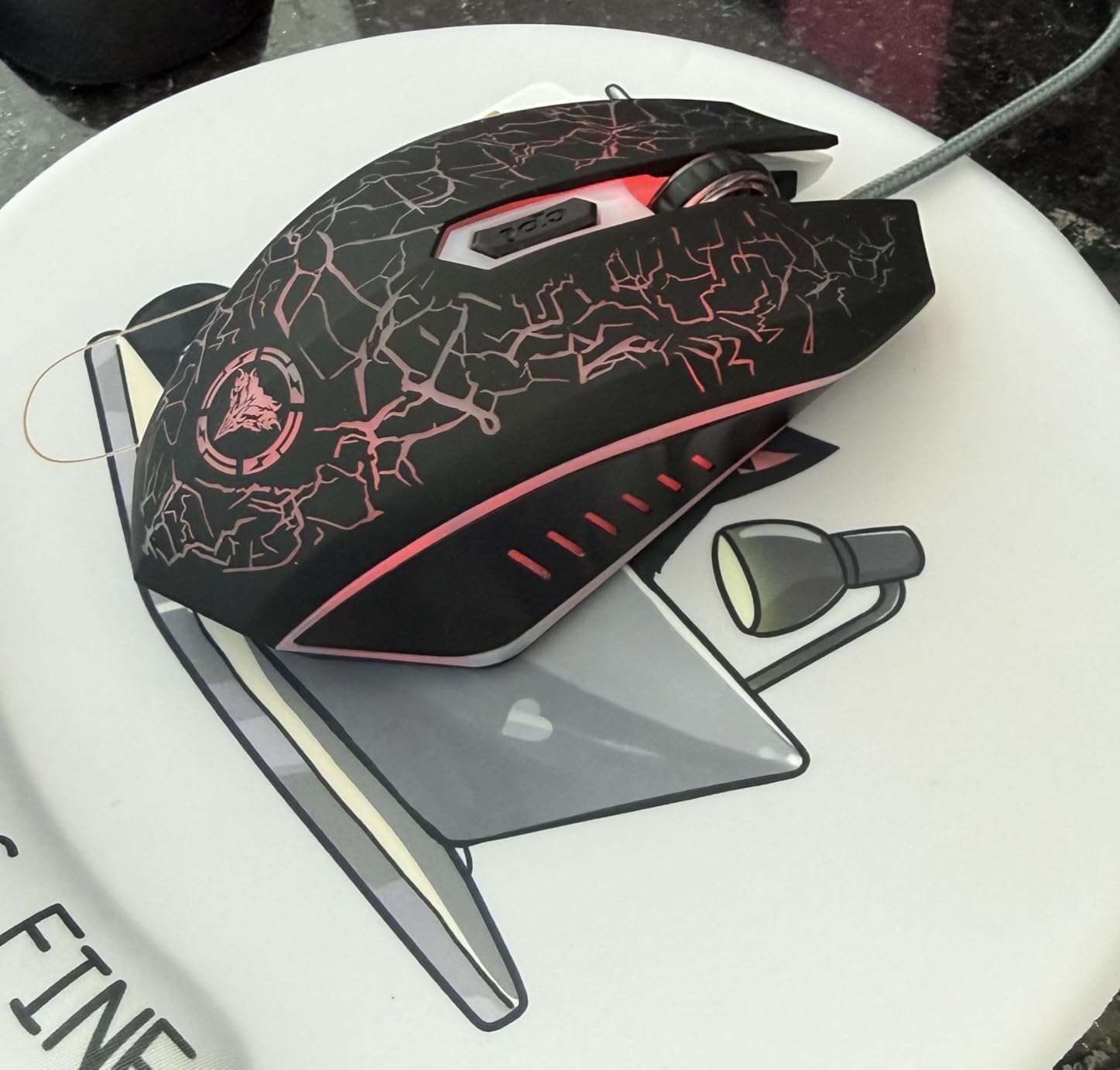 BENGOO Gaming Mouse Wired with RGB Backlit, Ergonomic PC Computer Mice | 4 Adjustable DPI up to 3600, 6 Programmable Buttons customer photo 2