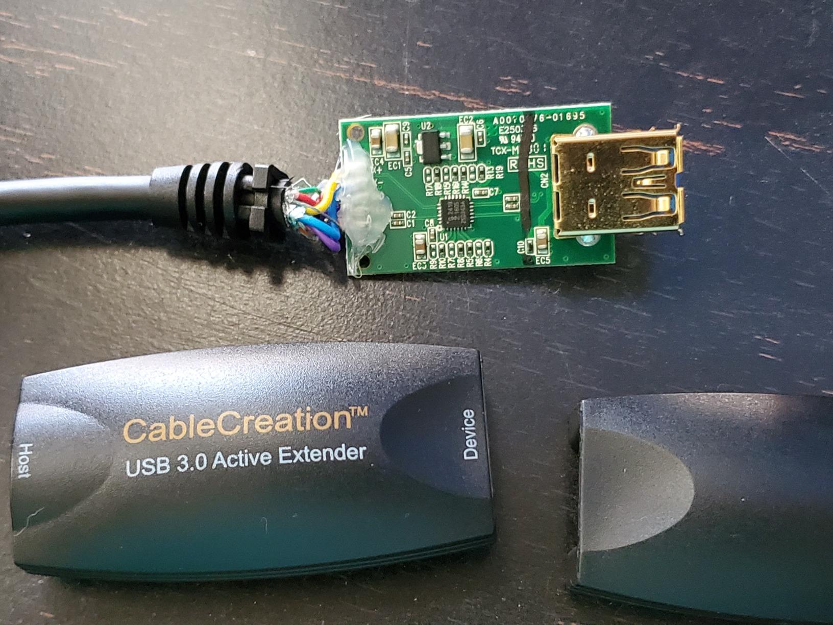 CableCreation Active USB 3.0 Extension Cable 16.4 FT, USB 3.0 Extender Cord | 5 Gbps, USB3.0 Male to Female with Signal Booster Compatible with Oculus Quest 2, Rift Sensor, Steam VR, Gaming PC, 5M customer photo 2