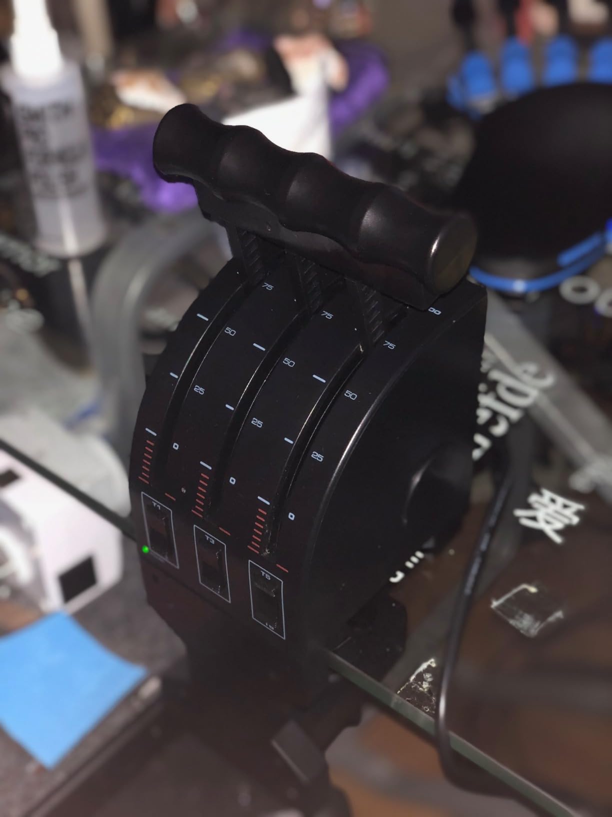 Logitech G Saitek PRO Flight Throttle Quadrant Professional - Black customer photo 2