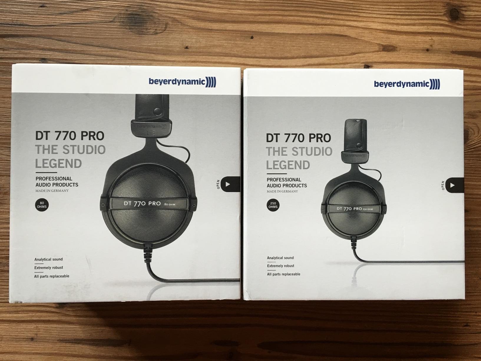 beyerdynamic DT 770 Pro Studio Headphones (80 Ohm, Black) customer photo 1