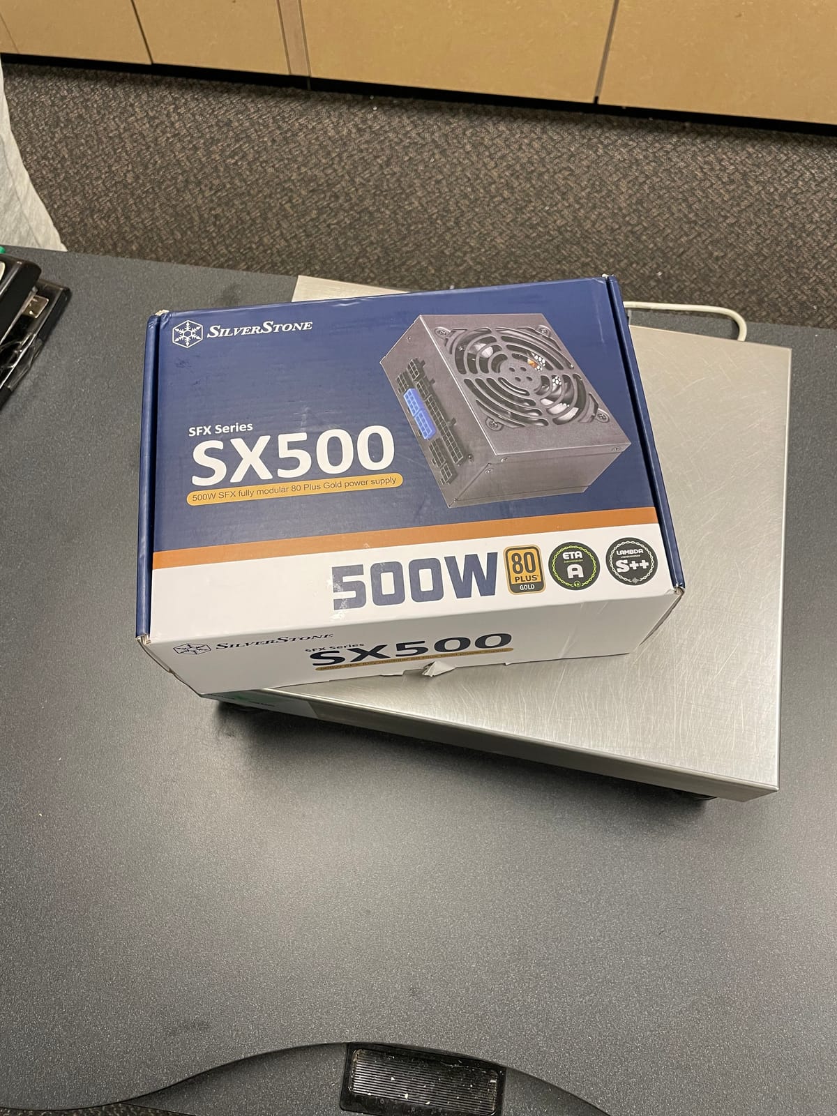 SilverStone Technology SX500-G 500W SFX Fully Modular 80 Plus Gold PSU with Improved 92mm Fan & Japanese Capacitors, SST-SX500-G customer photo 1