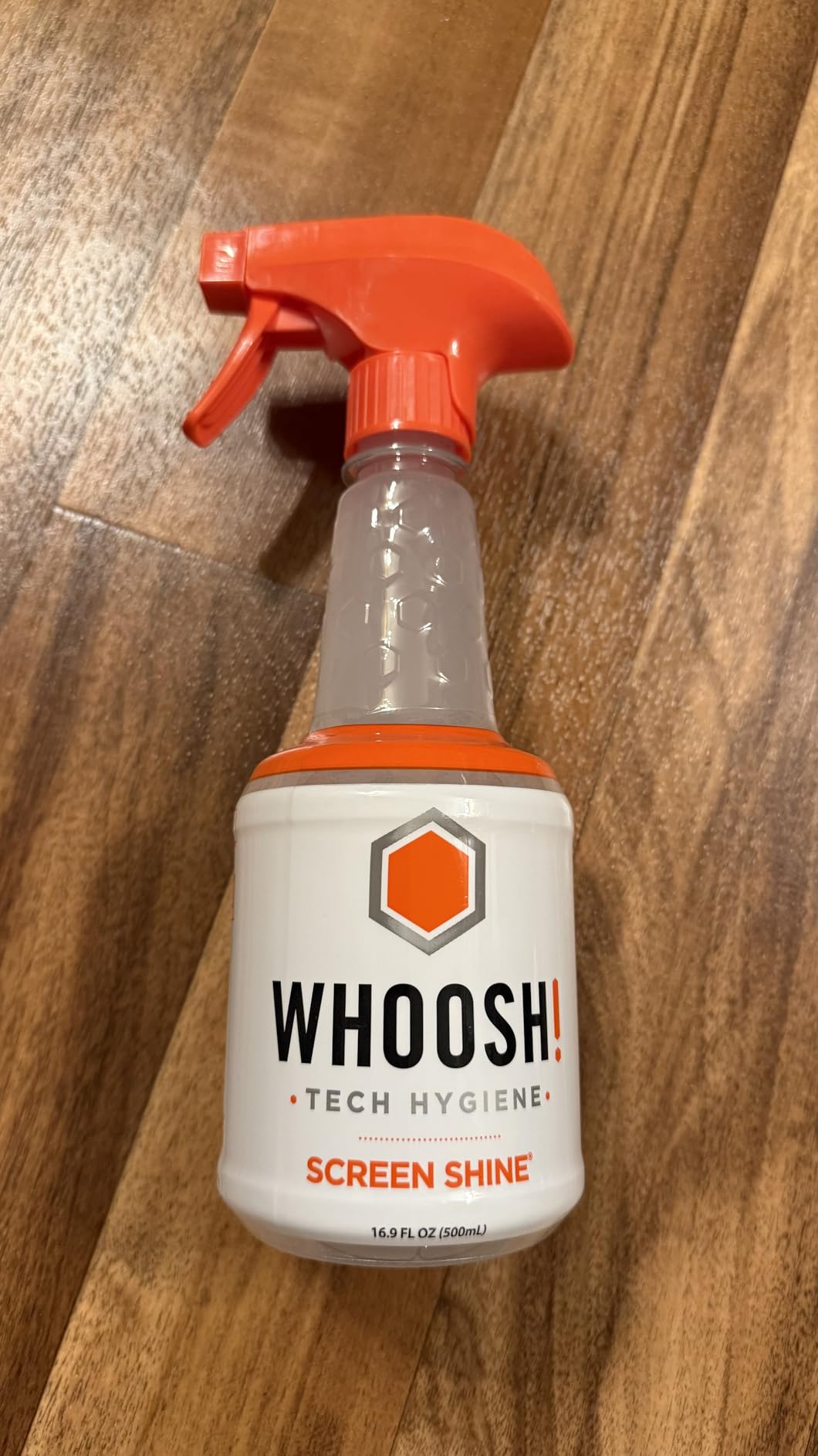 WHOOSH Screen Shine Pro Refillable Cleaning Kit, 16.9 fl oz | Streak Free Finish, Non Toxic and Odorless, For Flat Screens, OLED, LCD and Monitors, Microfiber Cloth Included customer photo 1