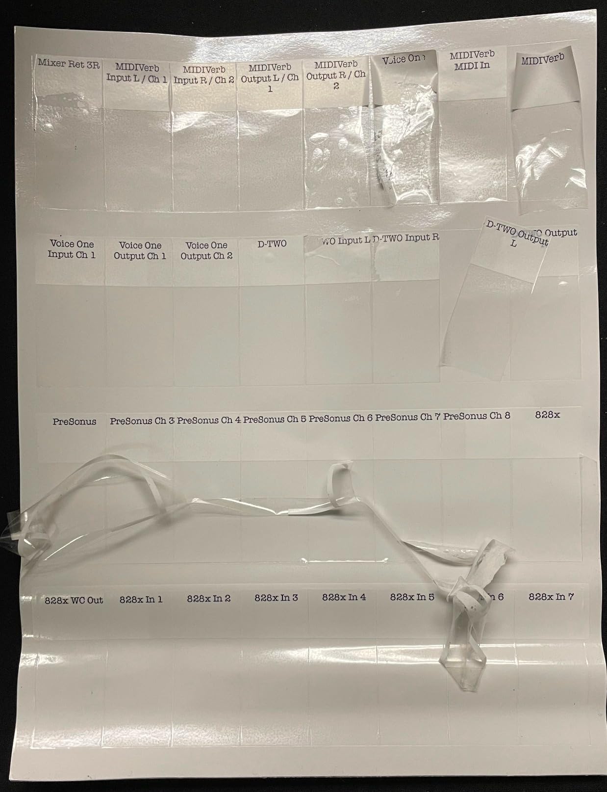 Mr-Label Self-Laminating Wrap Around Cable Labels - Letter Sheet Laser Printer Only - for Wire Marking Identification (25 Sheets (800 Labels), White) customer photo 1