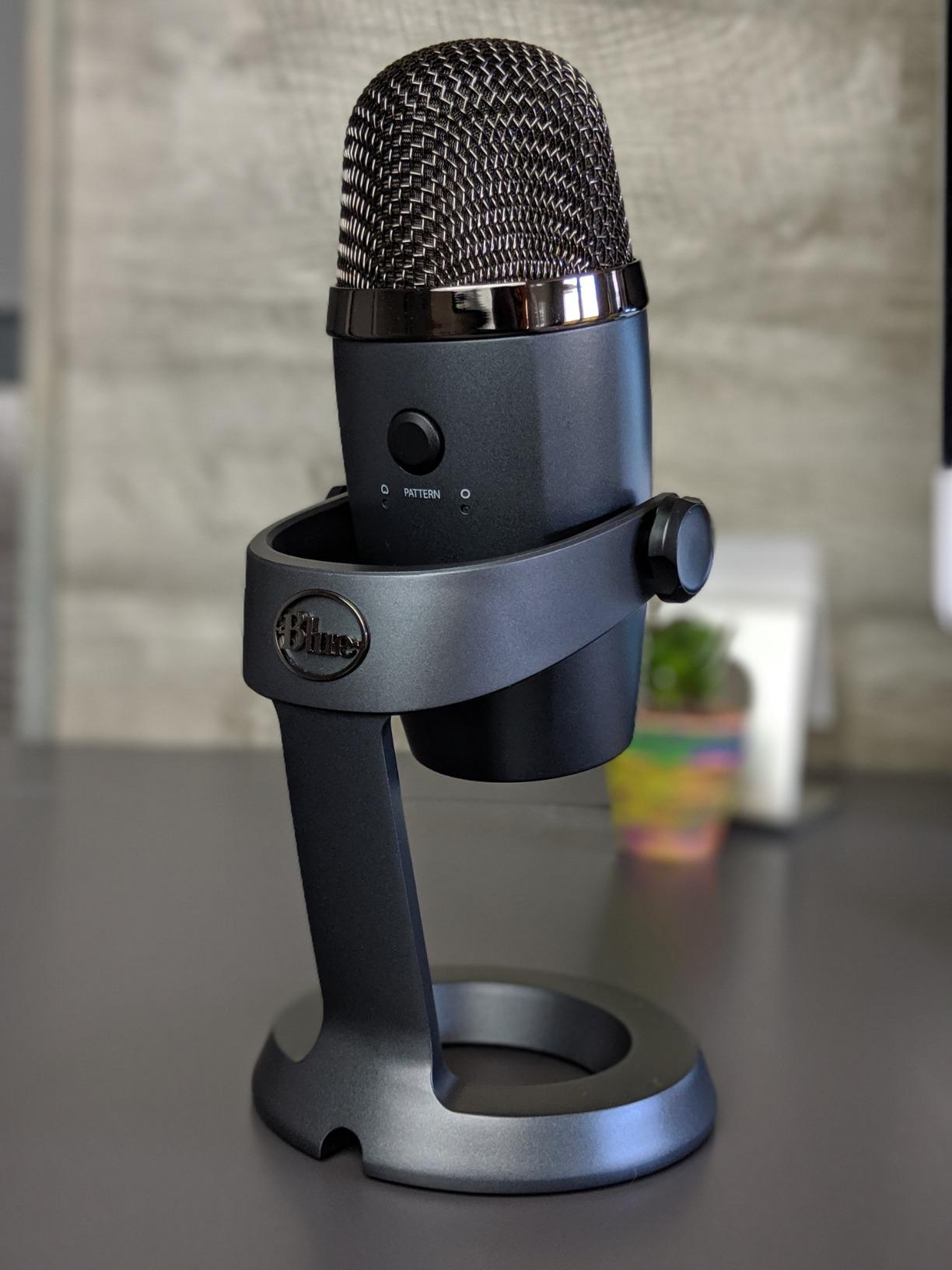 Logitech for Creators Blue Yeti Nano USB Microphone for Gaming, Streaming, Podcasting, Twitch, YouTube, Discord, Recording for PC and Mac, Plug & Play - Shadow Grey customer photo 1