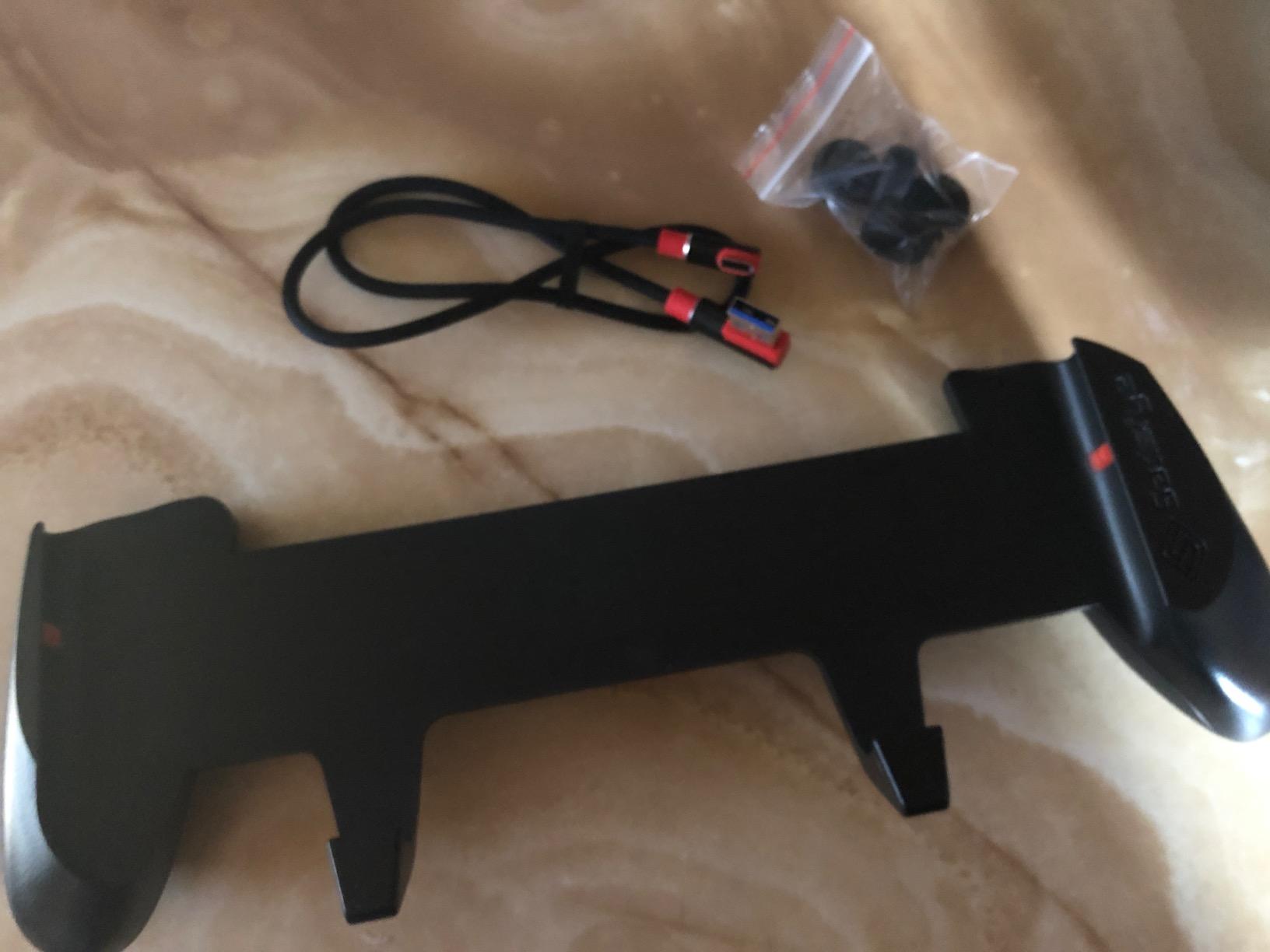 Satisfye - ZenGrip Pro Gen 3 OLED Elite Bundle, Accessories Compatible with Nintendo Switch - Includes Grip, Elite Case and Low Profile USB C-C Cable. BONUS: 2 Thumbsticks + 1 JoyCon Rail customer photo 1