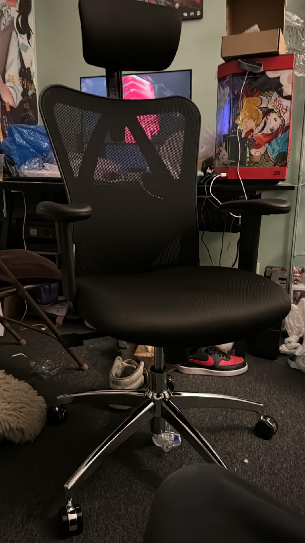 SIHOO M18 Ergonomic Office Chair, Mesh Back Desk Chair with Headrest customer photo 2