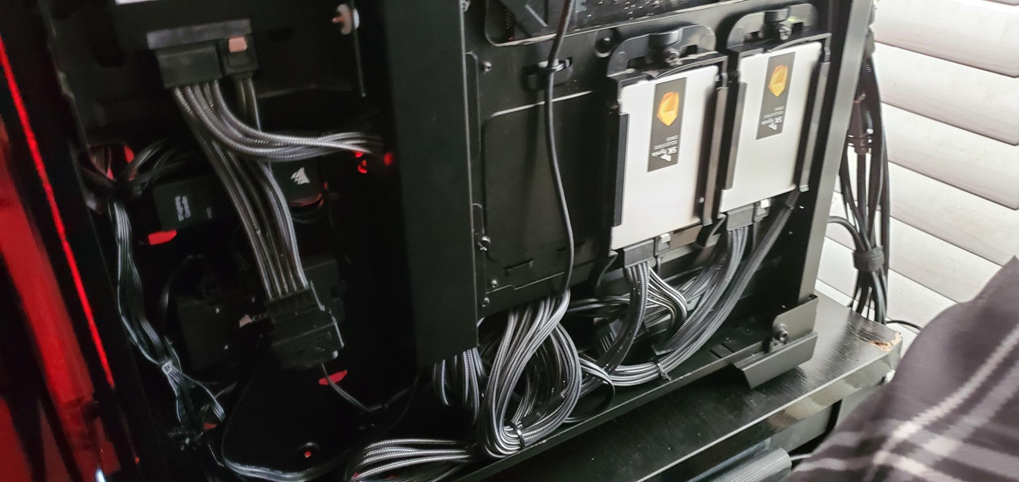 C-Series Classic ModMesh Sleeved Cable Kit for Corsair Type 4 RM Black Label/RMi/RMX (Black) customer photo 1
