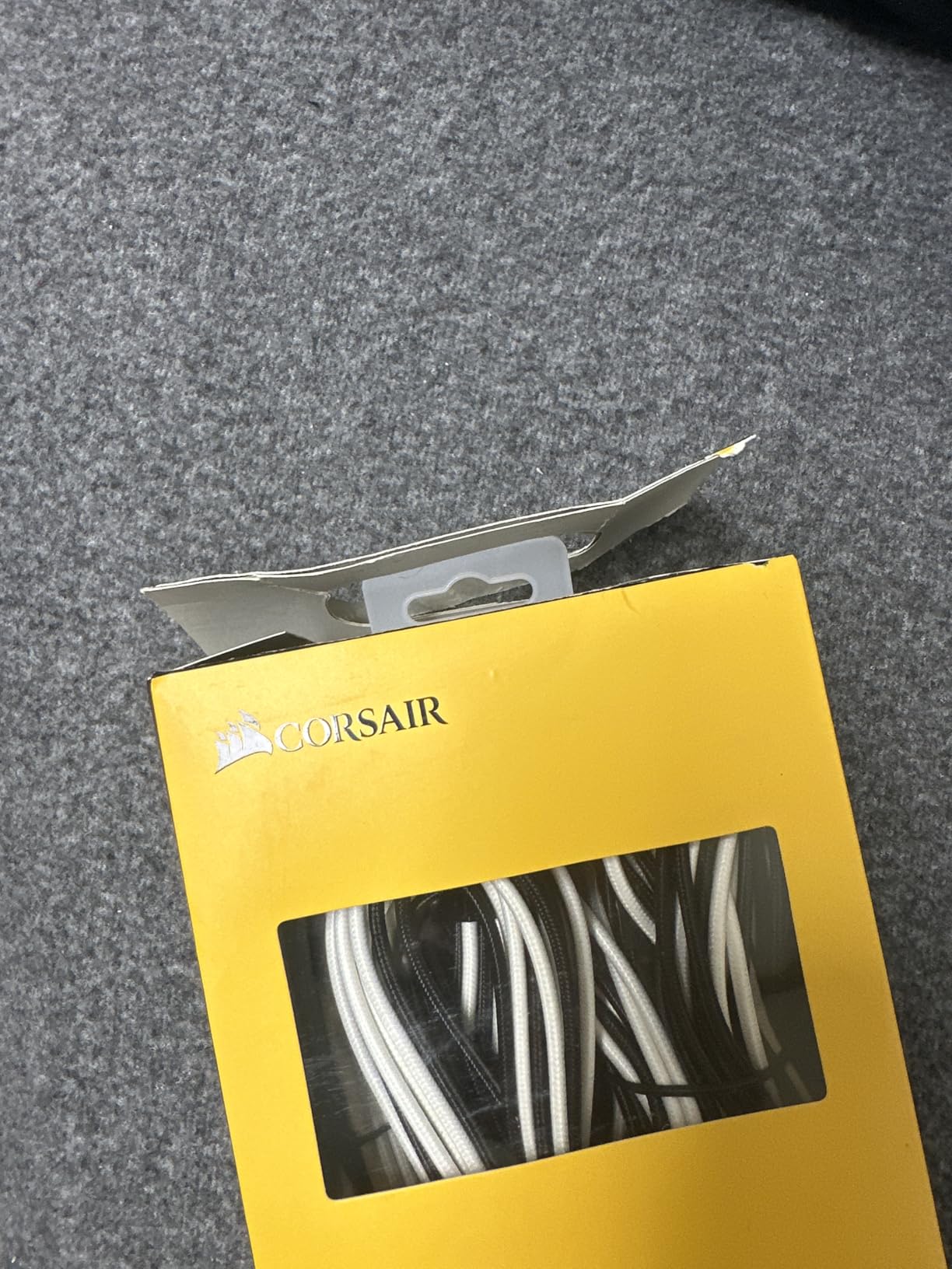 CORSAIR Premium Individually Sleeved PSU Cables Starter Kit - Black, 2 Yr Warranty, for Corsair PSUs customer photo 2