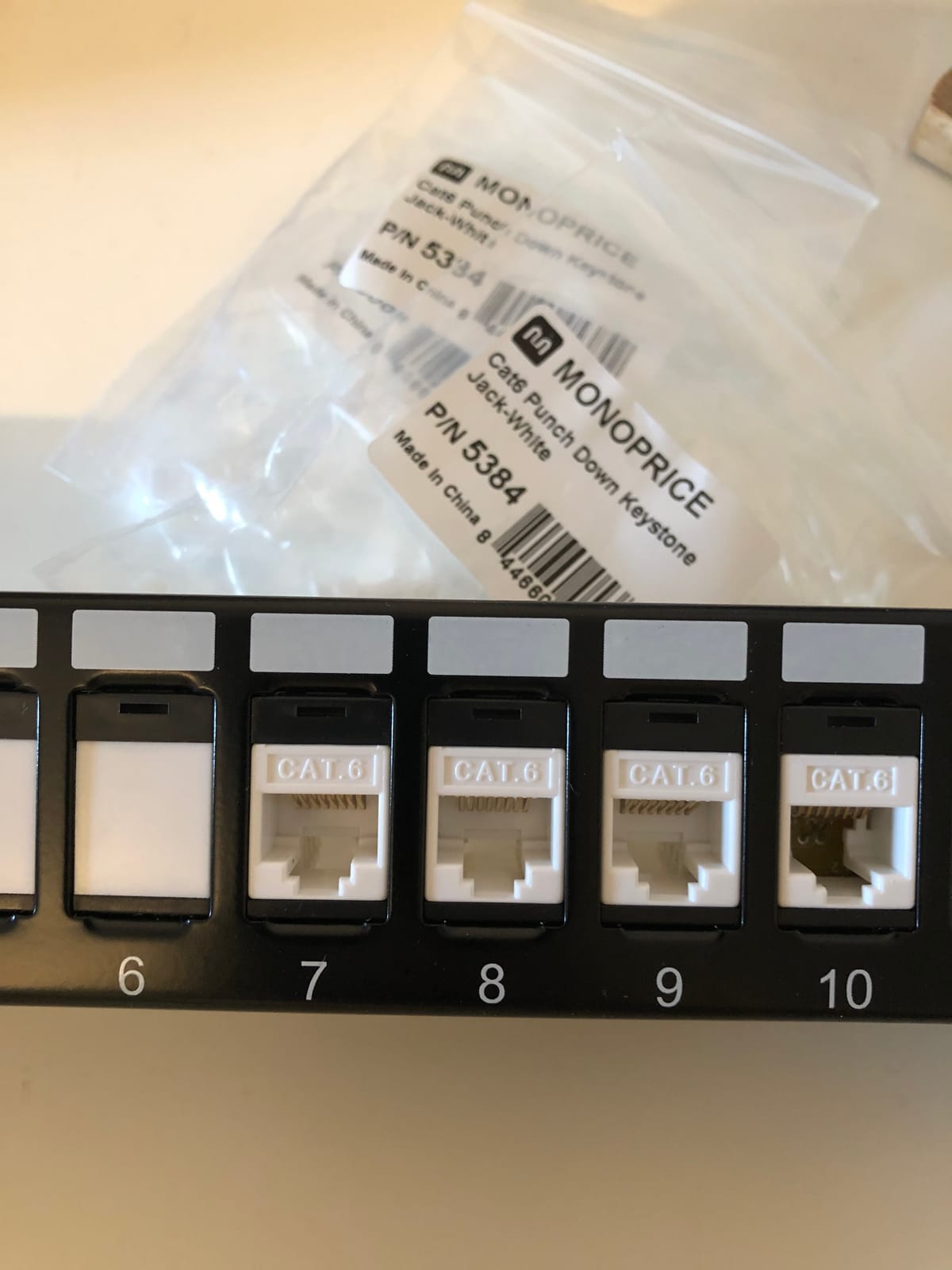 TRENDnet 24-Port Blank Keystone 1U Patch Panel, 19