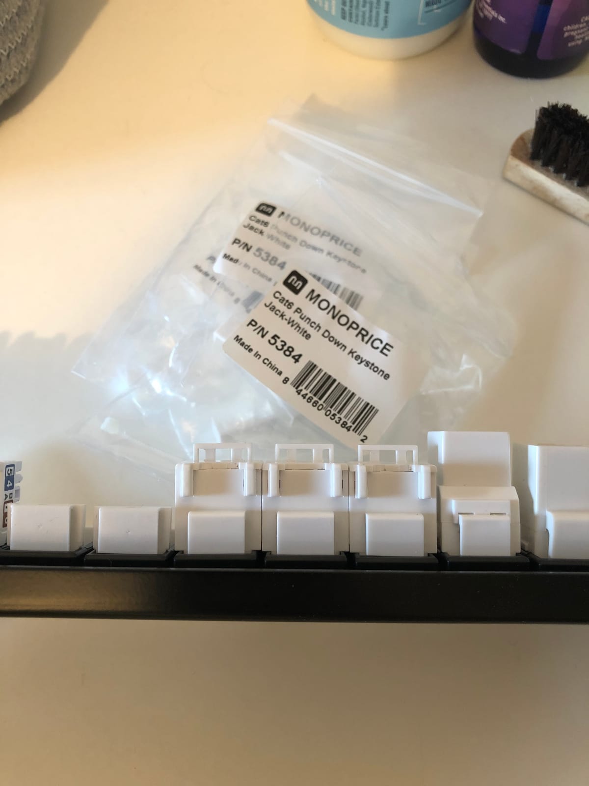 TRENDnet 24-Port Blank Keystone 1U Patch Panel, 19