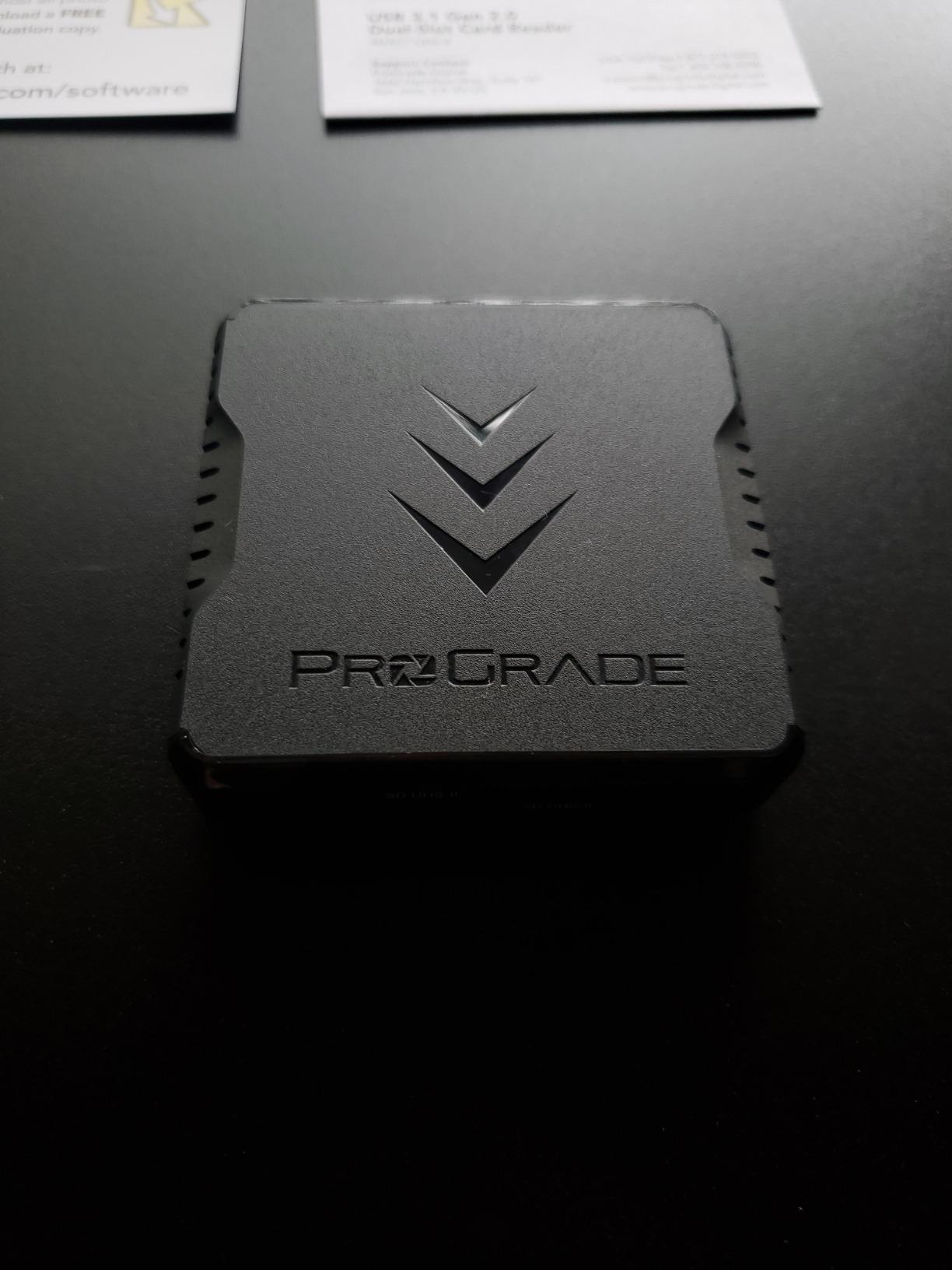 ProGrade Digital SD UHS-II Dual-Slot Memory Card Reader USB 3.2 Gen 2 for Professional Filmmakers, Photographers & Content Creators customer photo 1