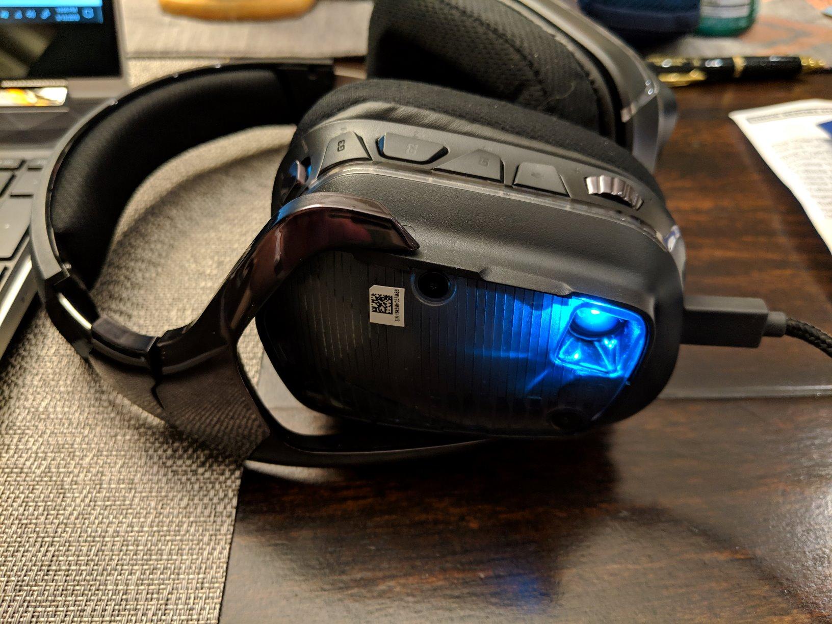 Logitech G635 DTS:X 7.1 Surround Sound LIGHTSYNC RGB PC Gaming Headset customer photo 2