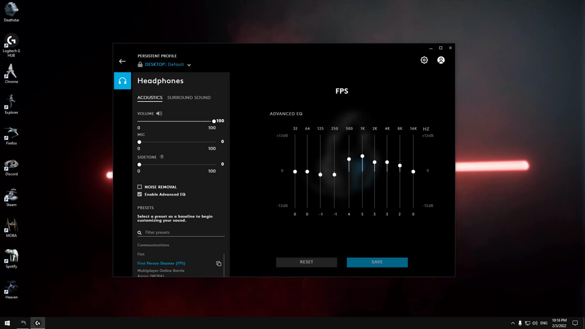 Logitech G432 Wired Gaming Headset - Black customer photo 1