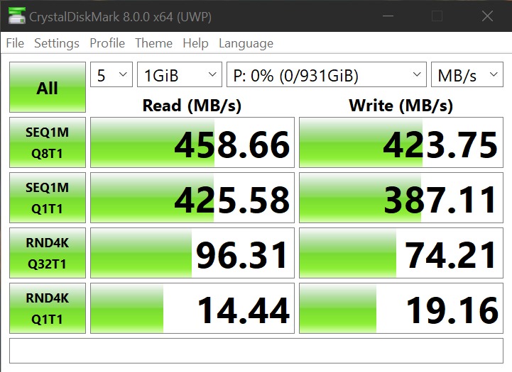 1TB WD Green Internal PC SSD Solid State Drive - SATA III 6 Gb/s, 2.5
