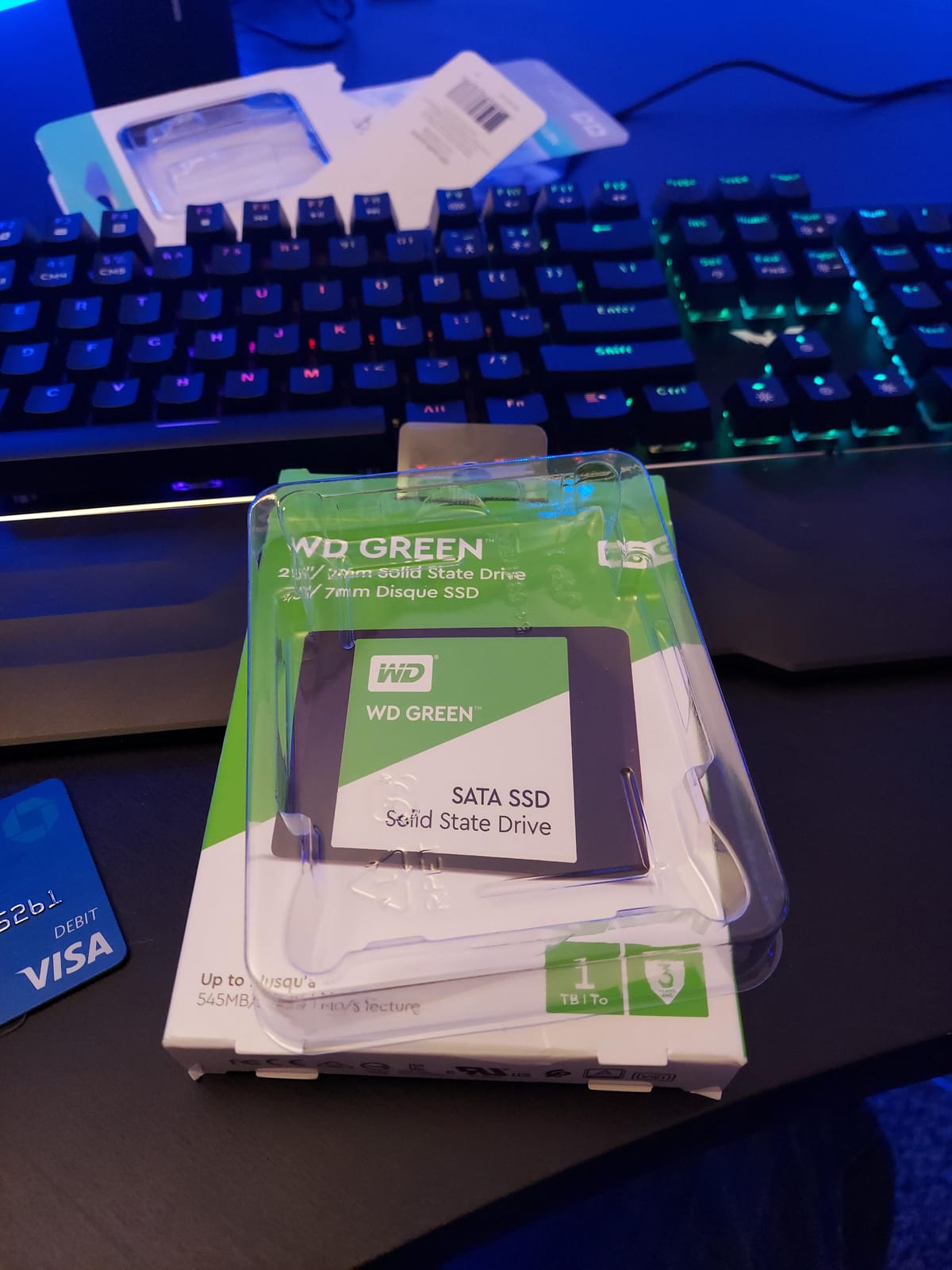 1TB WD Green Internal PC SSD Solid State Drive - SATA III 6 Gb/s, 2.5