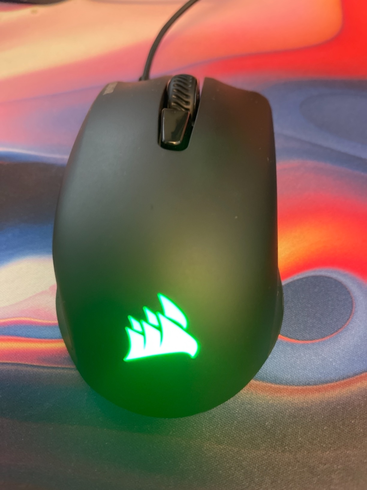 Corsair Harpoon PRO RGB Wired Lightweight FPS/MOBA Gaming Mouse - 12,000 DPI - 6 Programmable Buttons - iCUE Compatible - PC, Mac, PS5, PS4, Xbox - Black customer photo 2