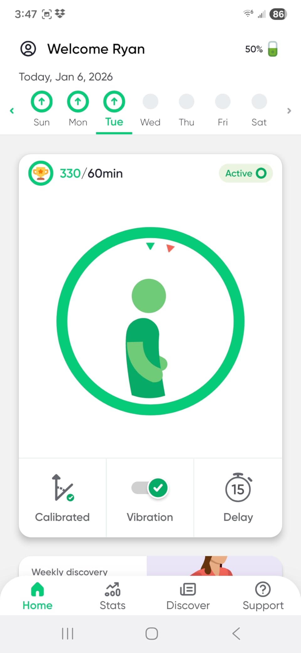 Upright GO 2 Premium | Posture Trainer & Tracker for Women & Men with Smart App customer photo 2