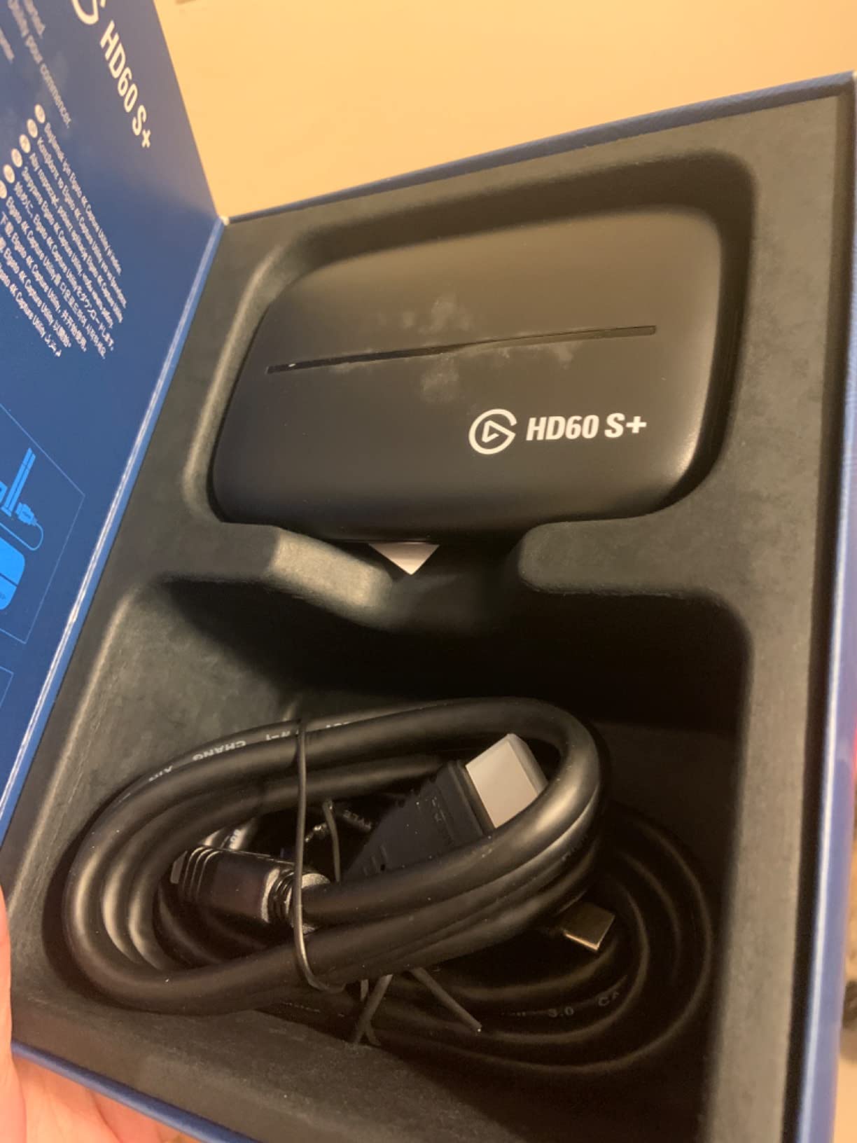 Elgato HD60 S+, External Capture Card, Stream and Record in 1080p60 HDR10 or 4K60 HDR10 with ultra-low latency on PS5, PS4/Pro, Xbox Series X/S, Xbox One X/S, in OBS and more, works with PC and Mac customer photo 1