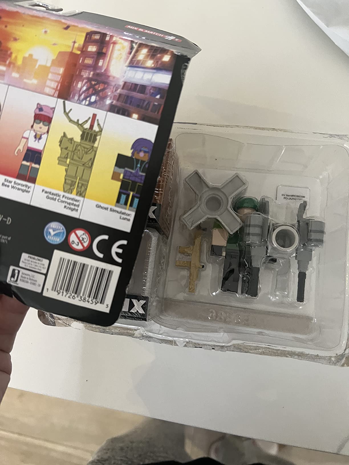 Roblox Action Collection - Jailbreak: Secret Agent + Two Mystery Figure Bundle [Includes 3 Exclusive Virtual Items] customer photo 2
