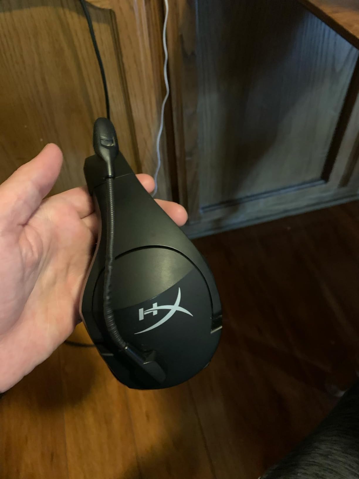 HyperX Cloud Stinger Core - Wireless Lightweight Gaming Headset, DTS Headphone:X spatial audio, Noise Cancelling Microphone, For PC, Black customer photo 1