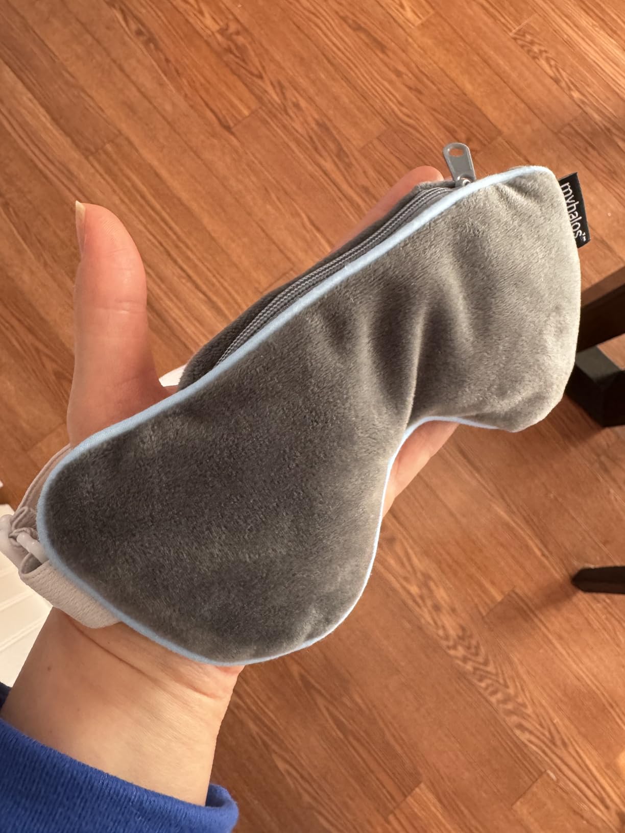 MyHalos Heated Eye Mask - Warm Compress for Dry Eyes, Blepharitis & MGD - Reusable & Microwavable customer photo 2