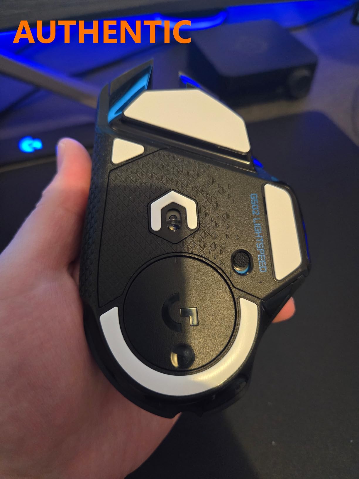 HOTLINEGAMES 3.0 Plus Rounded Curved Edges Mouse Feet Skates Compatible with Logitech G Pro 2 Lightspeed Wireless, G Pro Wireless Gaming Mouse feet Replacement, Smooth Glide, Pure PTFE Mice Upgrade customer photo 2