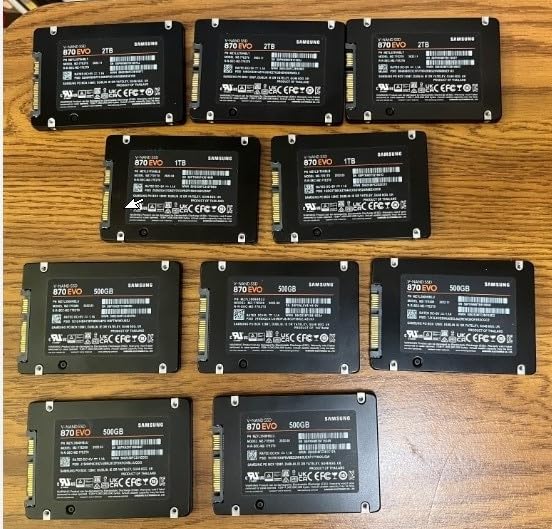 Samsung Electronics 870 EVO 2TB 2.5 Inch SATA III Internal SSD (MZ-77E2T0B/AM) customer photo 2
