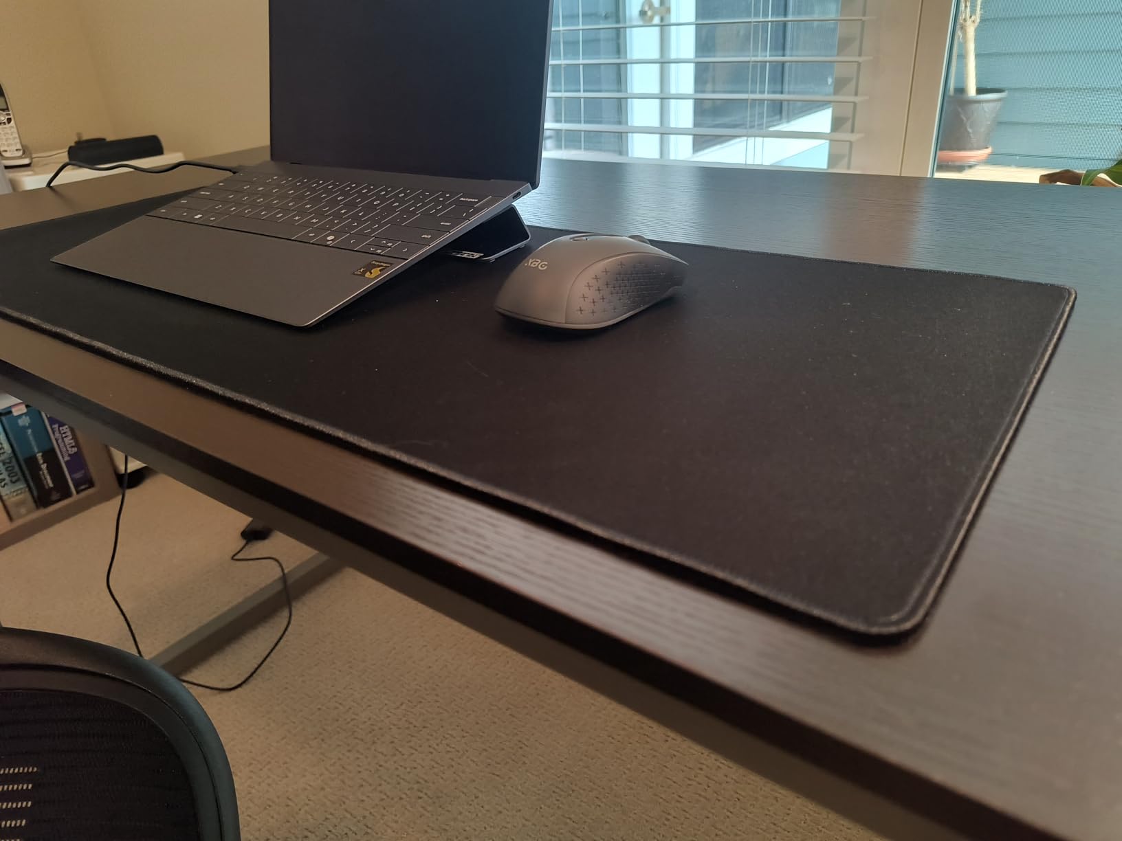 KTRIO RGB Large Gaming Mouse Pad, 31.5 x 11.8 in, RGB Black, XL customer photo 2