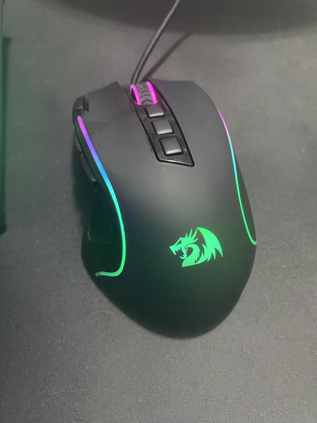 Redragon M612 Wired RGB Optical Gaming Mouse 8000 DPI Remapping Keys customer photo 1