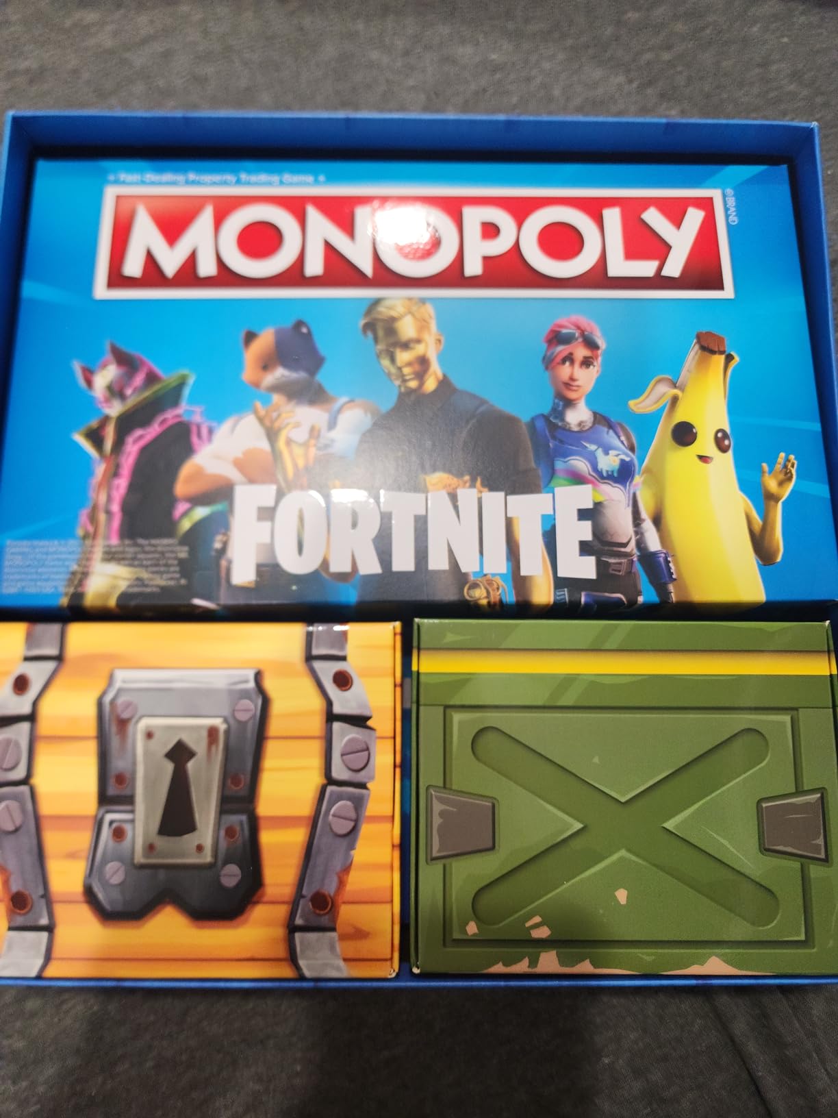 Monopoly: Fortnite Collector's Edition Board Game Inspired by Fortnite Video Game, Board Game for Teens and Adults, Ages 13 and Up customer photo 1
