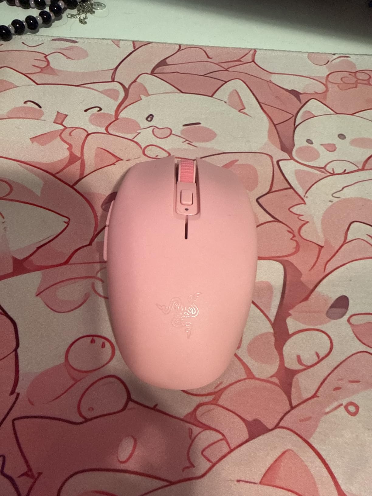 Razer Orochi V2 Wireless Gaming Mouse - Ultra Lightweight & Portable, Bluetooth & 2.4Ghz Wireless Connectivity, 18K DPI, Up to 950hrs Battery Life, Compatible with PC & Mac - White customer photo 1