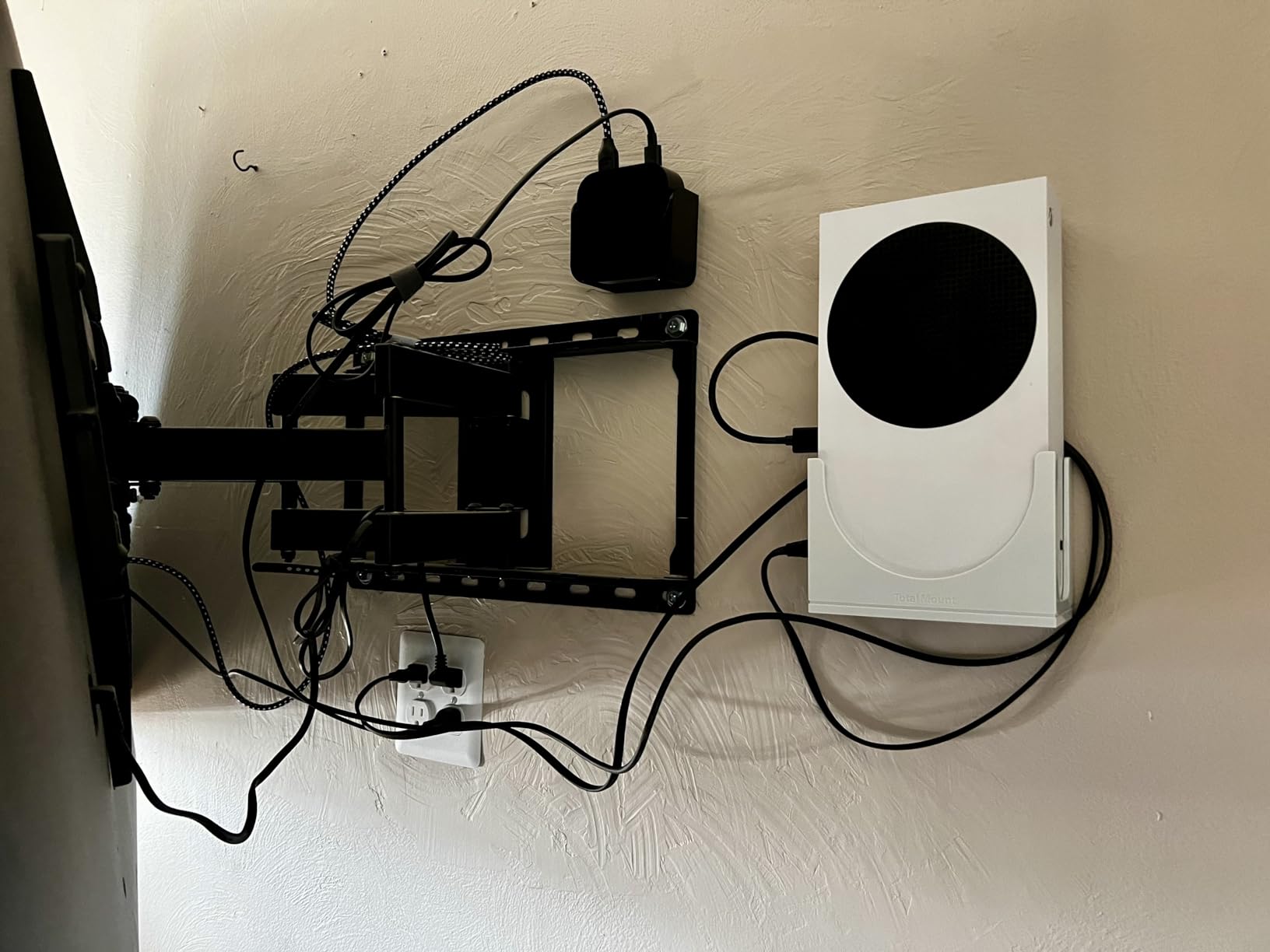 TotalMount for Xbox Series S - Premium Quality - Heat Management | Designed in USA - Premium Wall Mount With Level, Drill-Free Installation, and Vibration Control customer photo 1