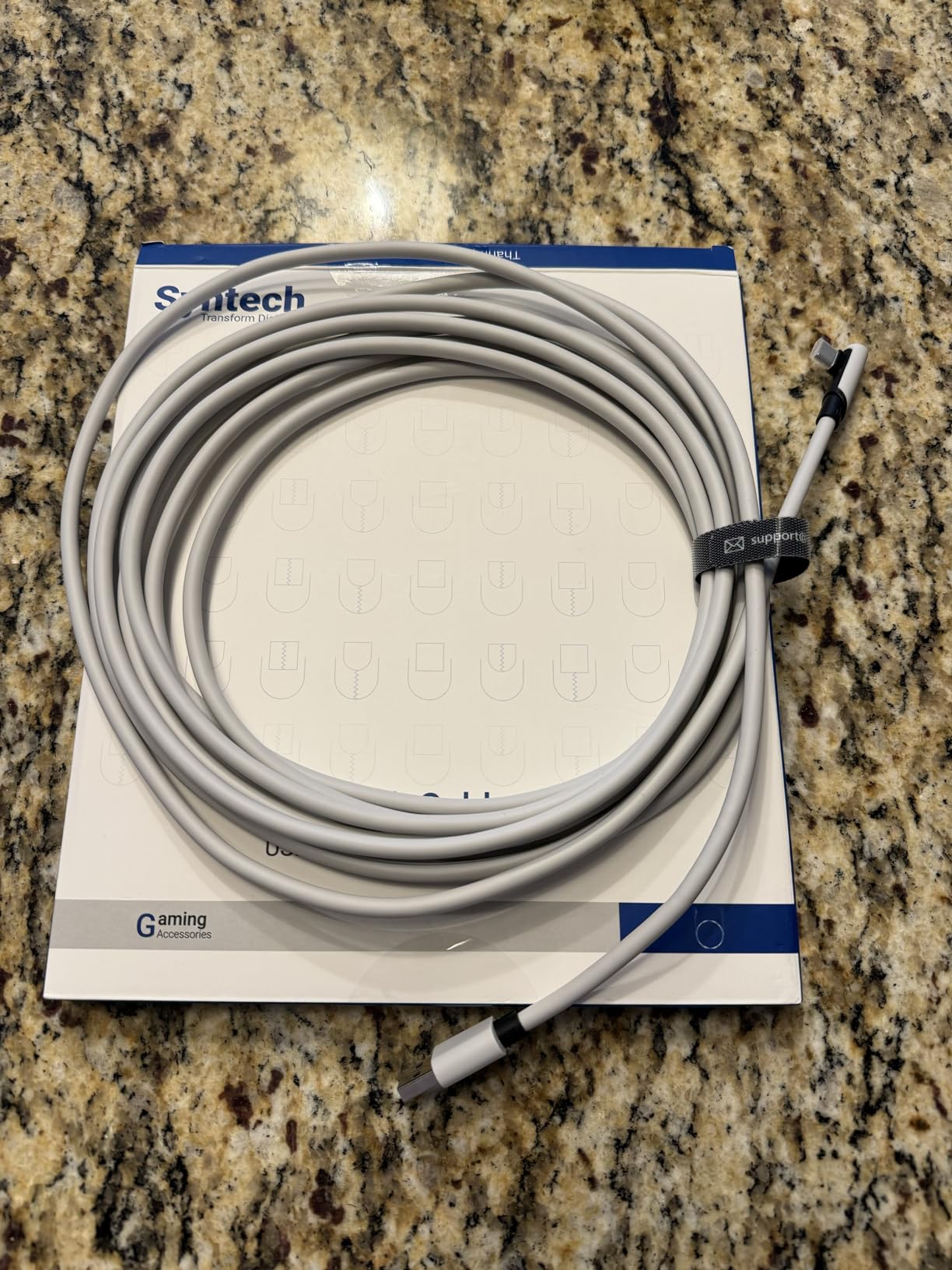 Syntech Link Cable 16FT, USB 3.0 to USB Cable for Meta Quest 3/3S/2, Pico 4 | USB 3.0 High Speed with up to 5Gbps Data Transfer for PCVR and SteamVR Gaming customer photo 1
