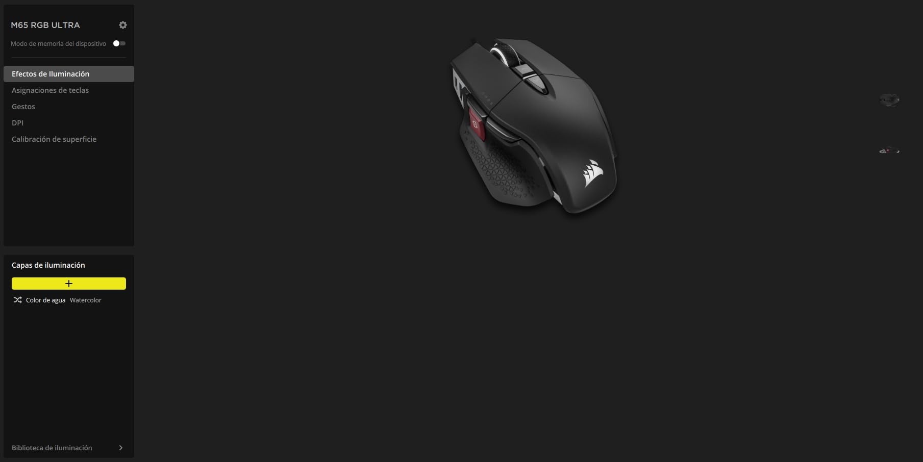 Corsair M65 RGB Ultra Tunable FPS Gaming Mouse Marksman 26,000 DPI Optical Sensor, Optical Switches, AXON Hyper-Processing Technology, Sensor Fusion Control, Tunable Weight System - Black customer photo 1