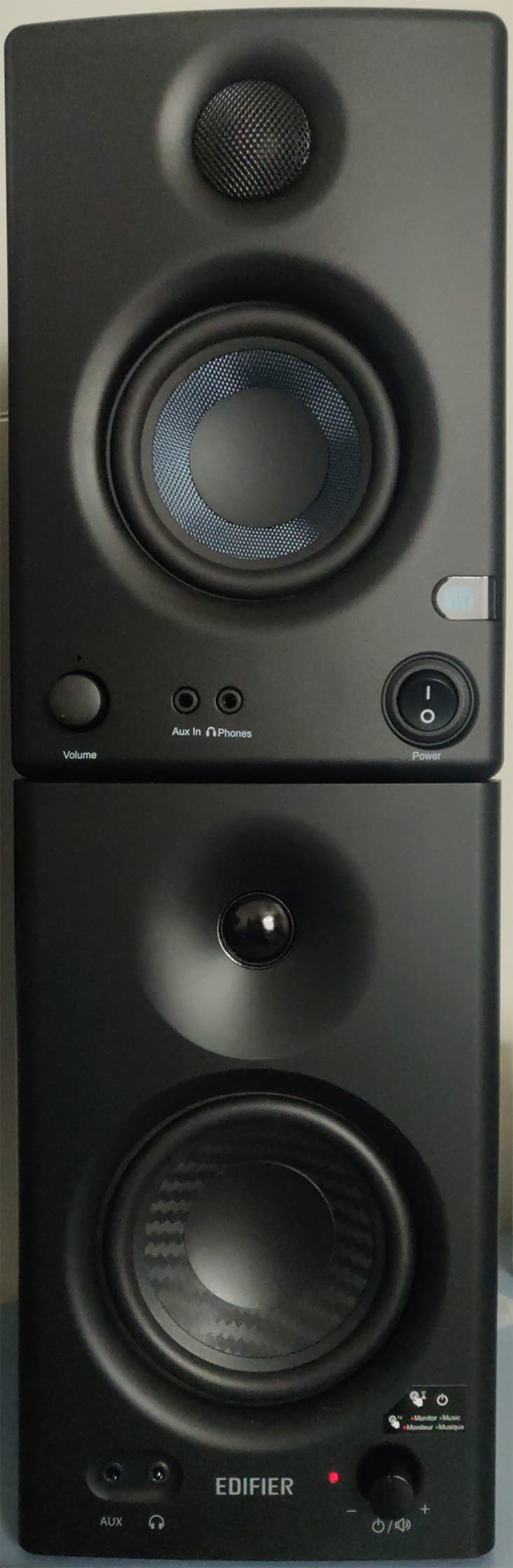Edifier MR4 Power Studio Monitor Speakers, 4 inch Active Near-Field Speaker customer photo 2