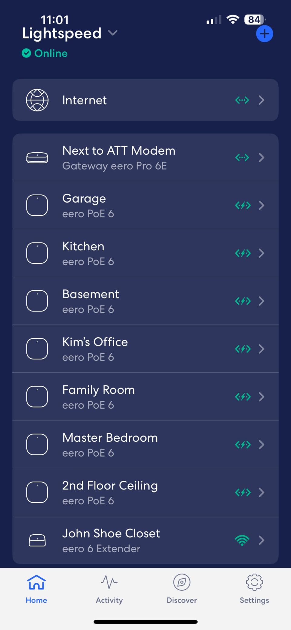 Amazon eero PoE 6 - Ceiling/wall-mountable, Dual-band Wi-Fi 6 access point, PoE powered, AC adapter not included customer photo 1
