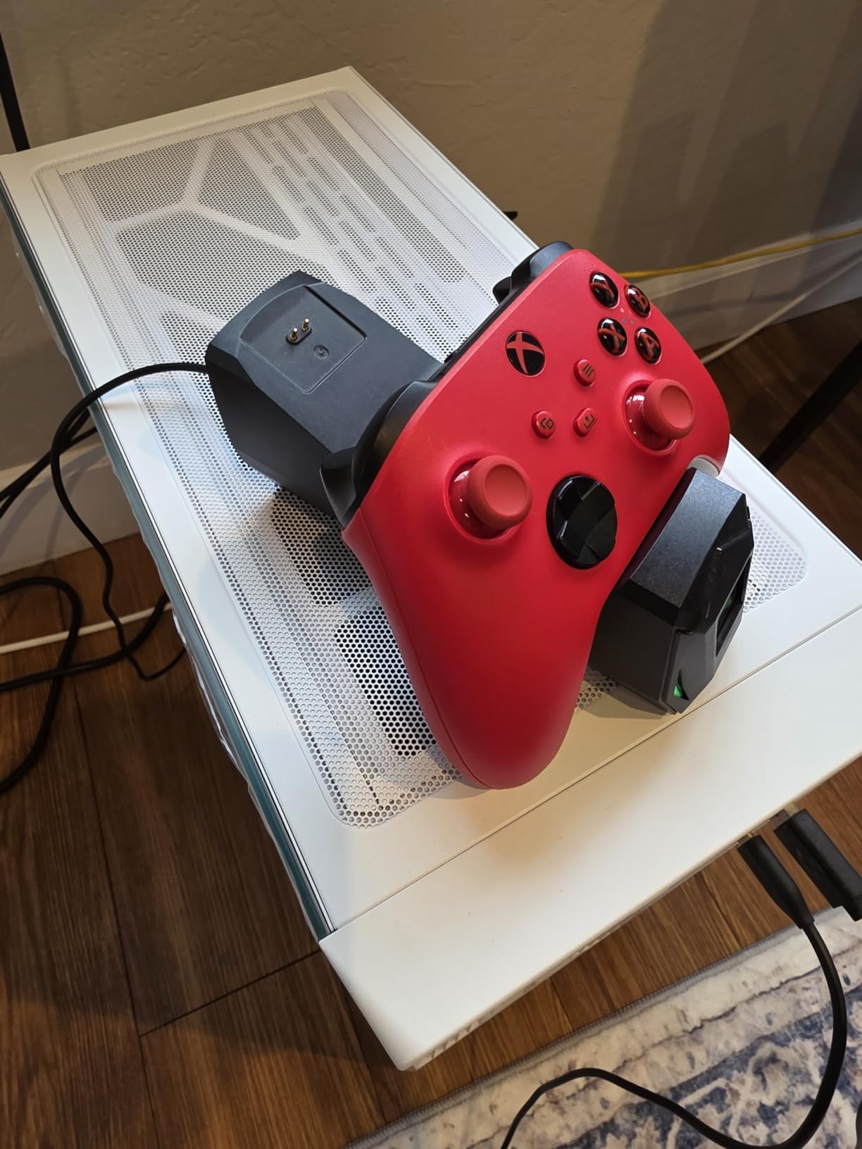 Upgraded Controller Charger Station with 2x6200mWh Rechargeable Battery Packs for Xbox One/Series X|S, Dual Charging Dock for Xbox One Battery Pack (Controller not Included) customer photo 2