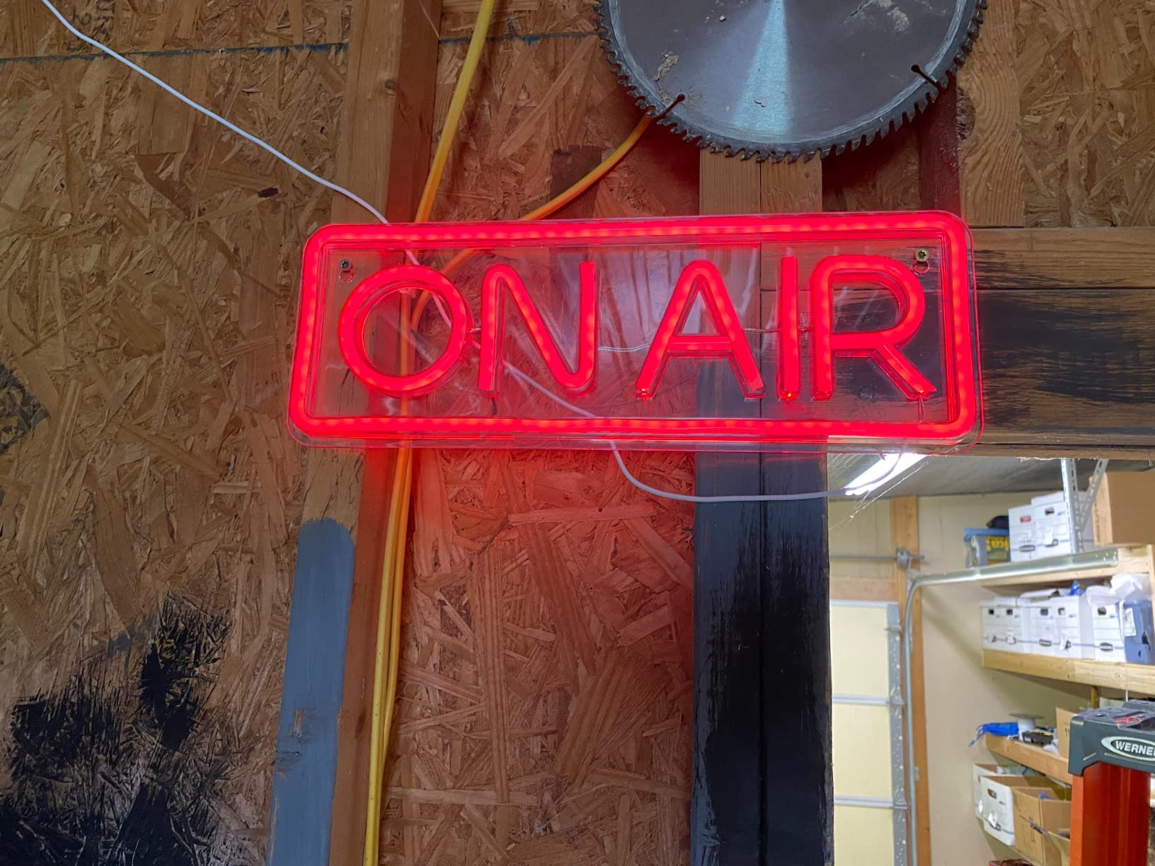 Lumoonosity On Air Neon Sign - Live Streaming/Recording Light Sign for Streamers customer photo 1