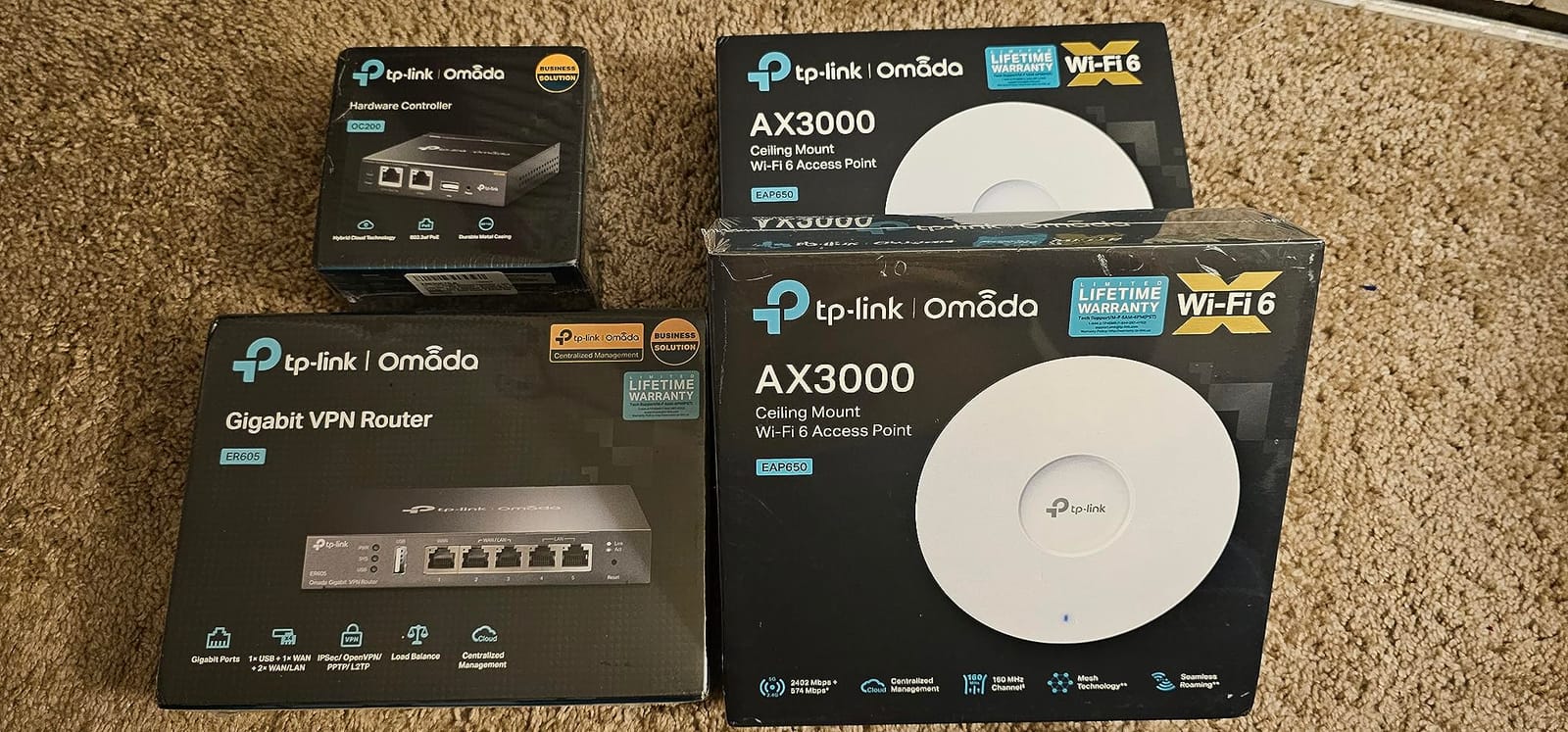 Omada EAP650 Business WiFi 6 AX3000 Dual Band Wireless Gigabit Access Point customer photo 2