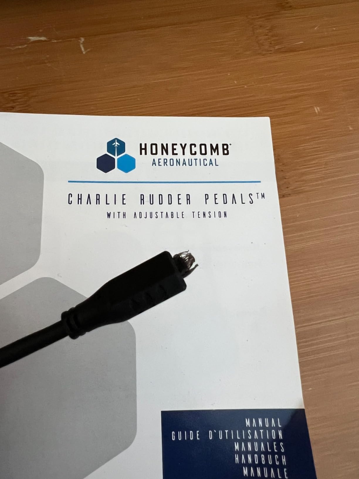 Honeycomb Aeronautical Charlie Rudder Pedals - PC customer photo 1