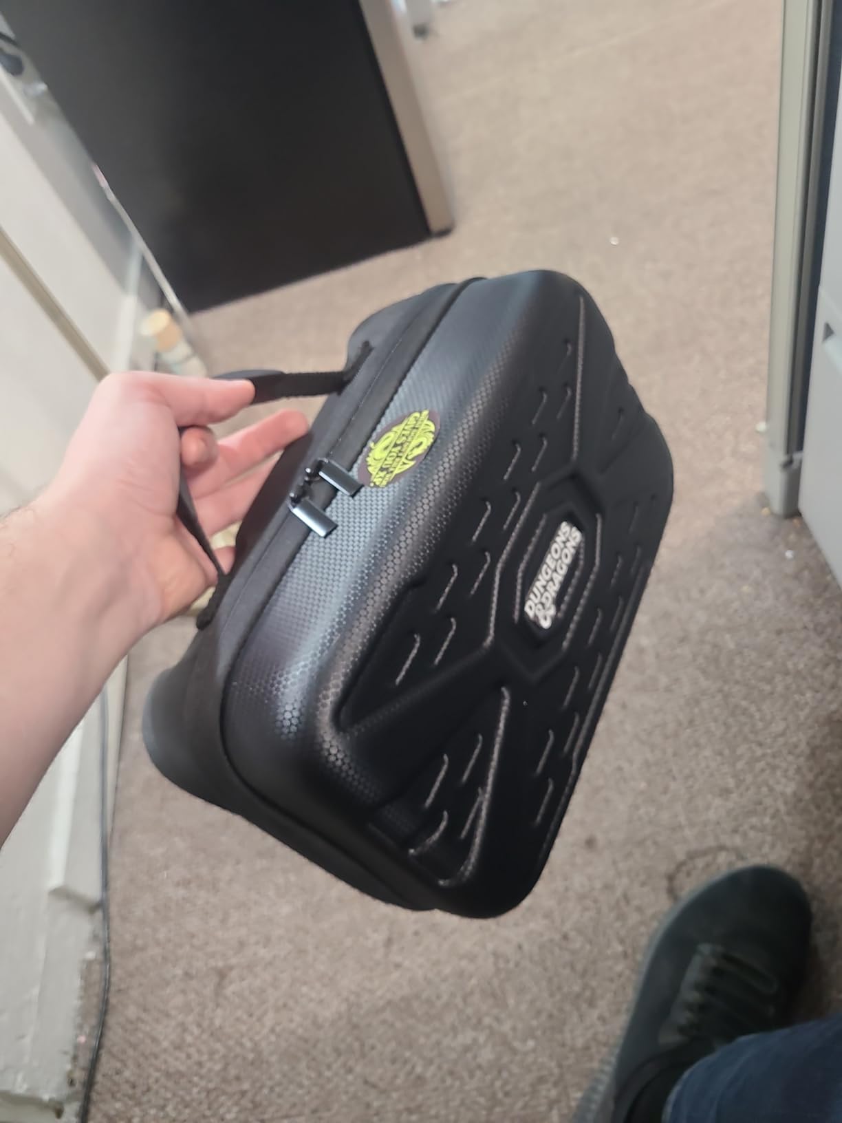 Mcbazel Hard Carrying Case for Xbox Series S, Travel Case Storage Bag for Xbox Series S Console Wireless Controller & Gaming Accessories - Black customer photo 1