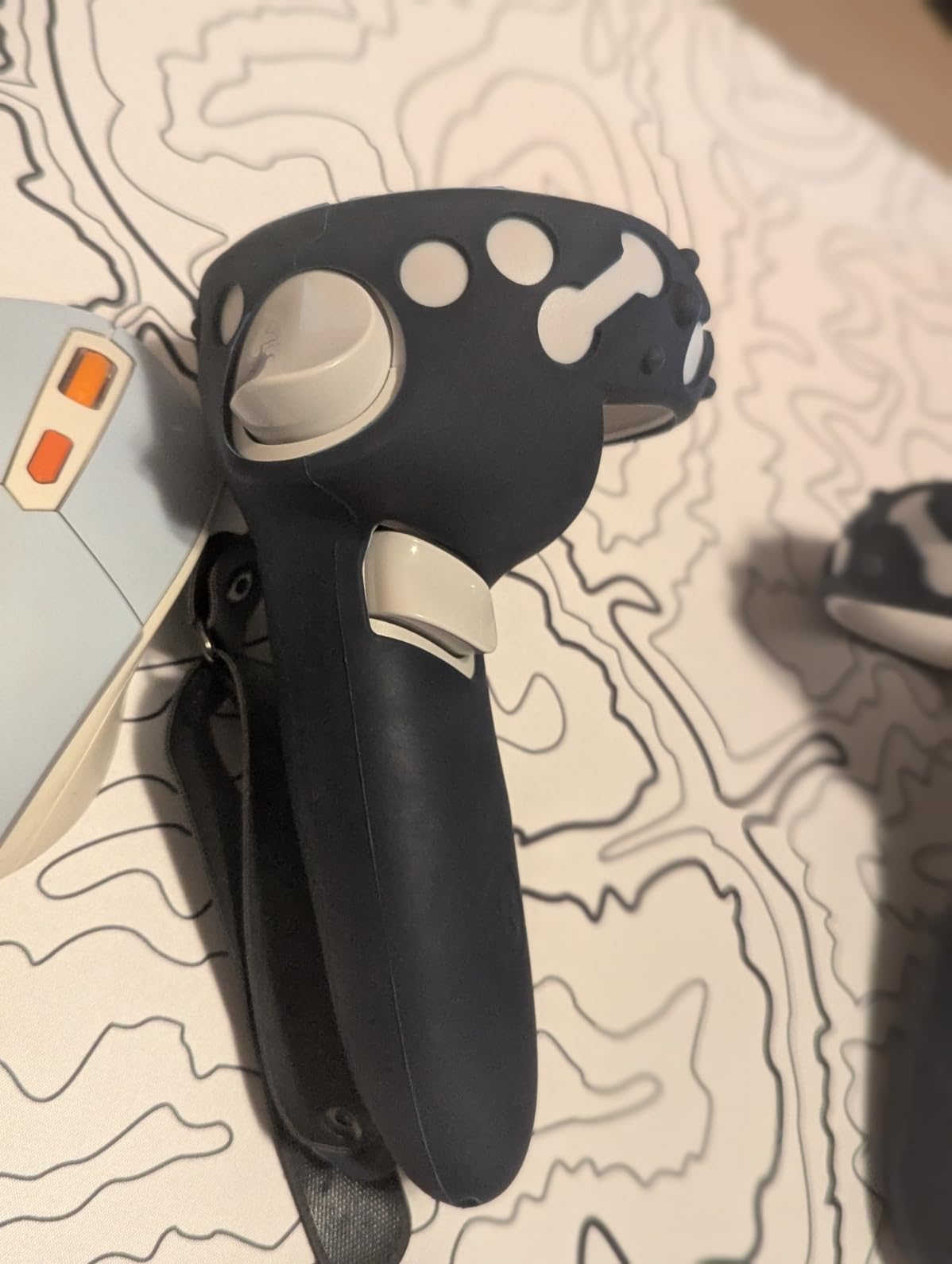 Controller Grips for Oculus Quest 2, Extended Silicone VR Grips Cover Protector with Battery Opening, Knuckle Straps, Anti-Throw Hand Strap for Meta Quest 2 Accessories customer photo 2