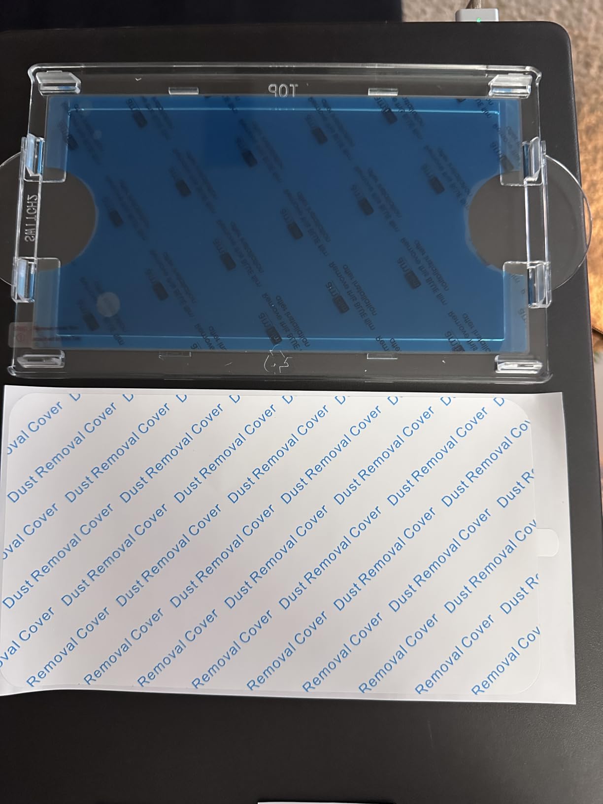 amFilm Auto-Alignment OneTouch for Steam Deck OLED Screen Protector | Tempered Glass Accessories, 30s Install, Bubble Free, Scratch & Drop Resistant, Touch Sensitive, 7.4'' Transparent [2 Pack] customer photo 2