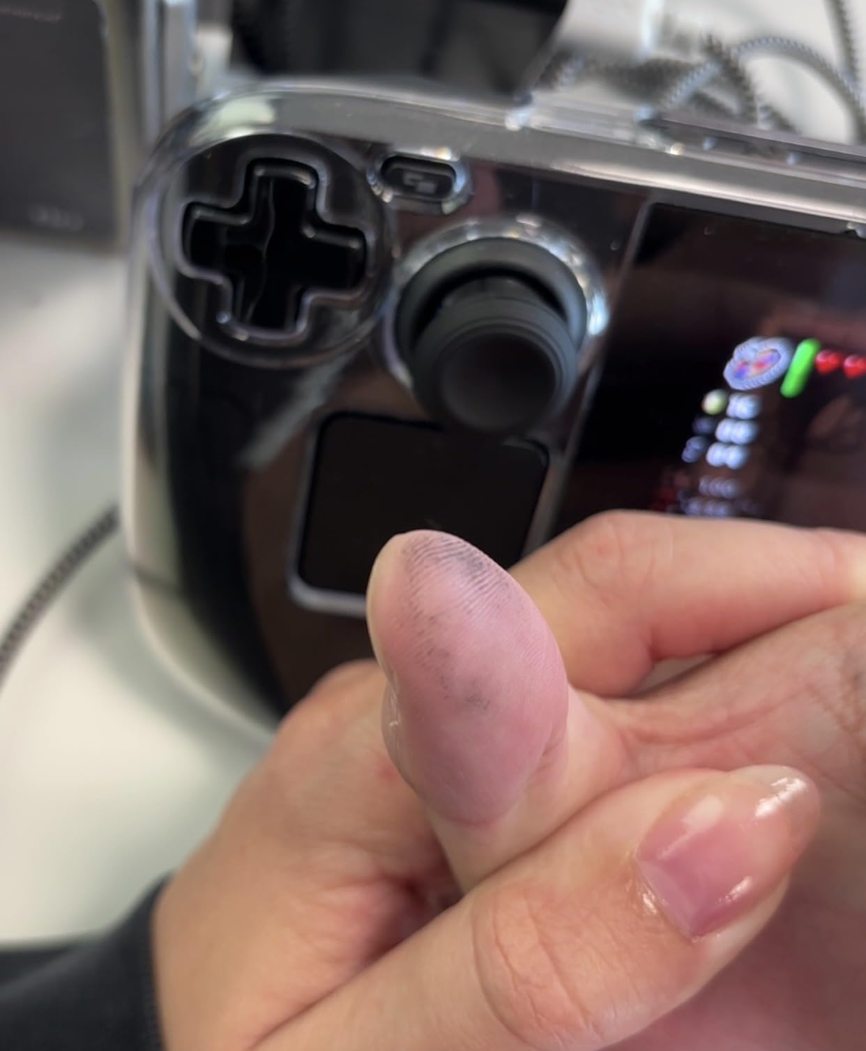 JSAUX Skin Stickers Set for Steam Deck/OLED | Anti-Slip Grip Stickers, Touchpad Protector, Thumb Grip Caps customer photo 1
